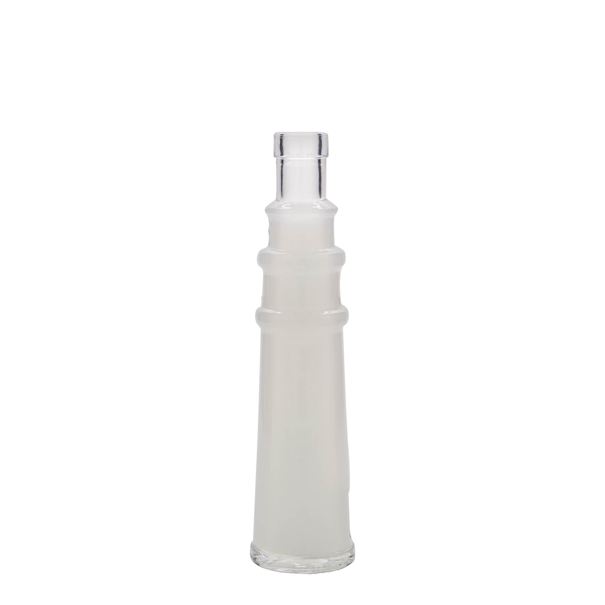 100 ml lasipullo 'Majakka', suuaukko: korkki