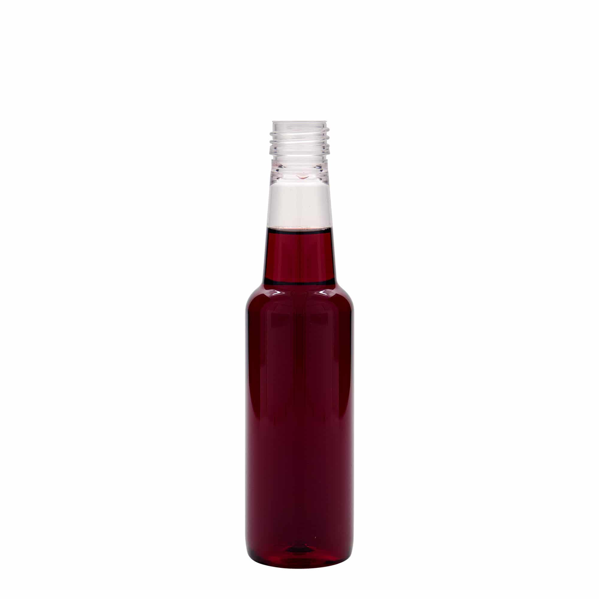 250 ml PET-pullo 'Viini', muovi, suuaukko: PP 28