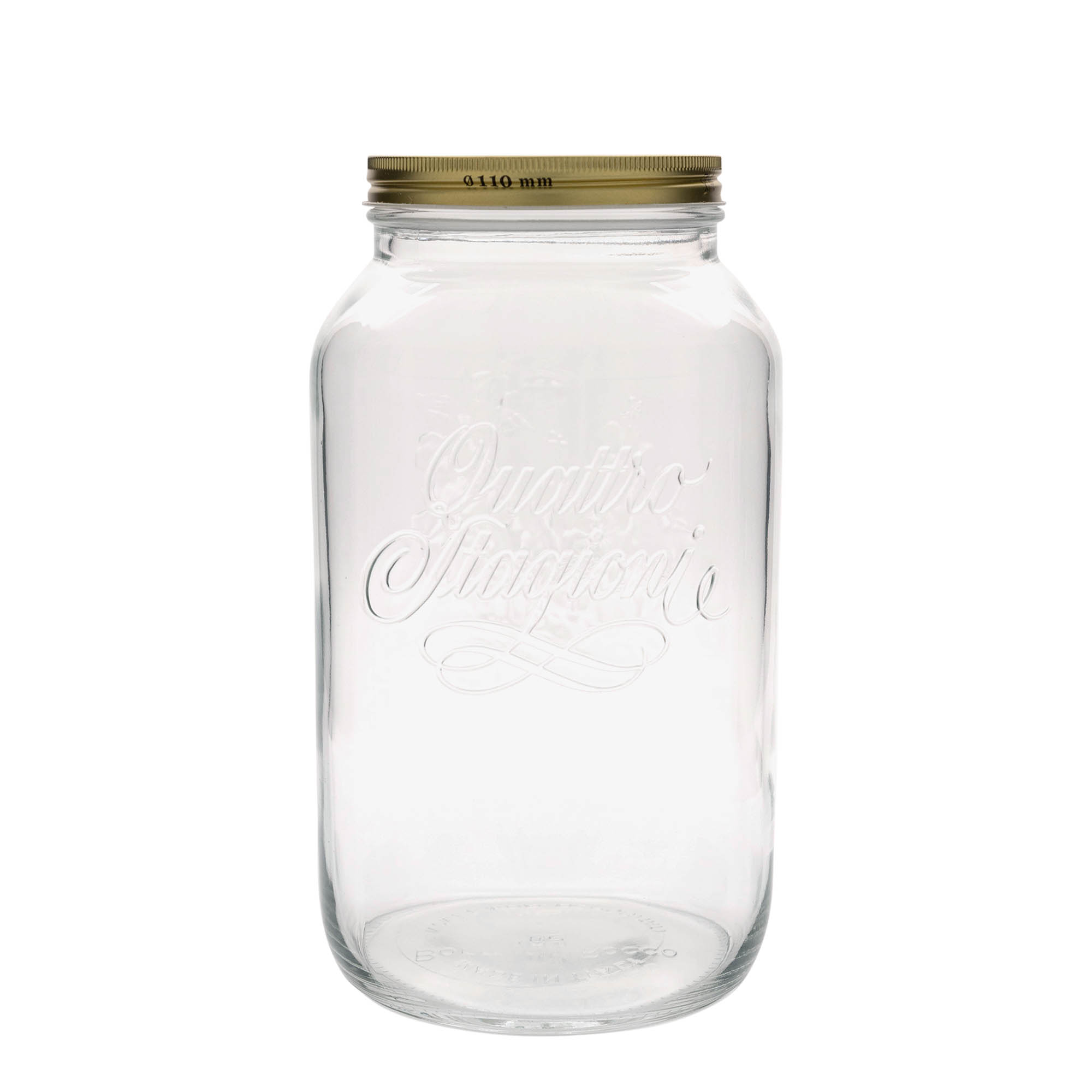 3 800 ml lasi 'Quattro Stagioni', suuaukko: kierrekorkki