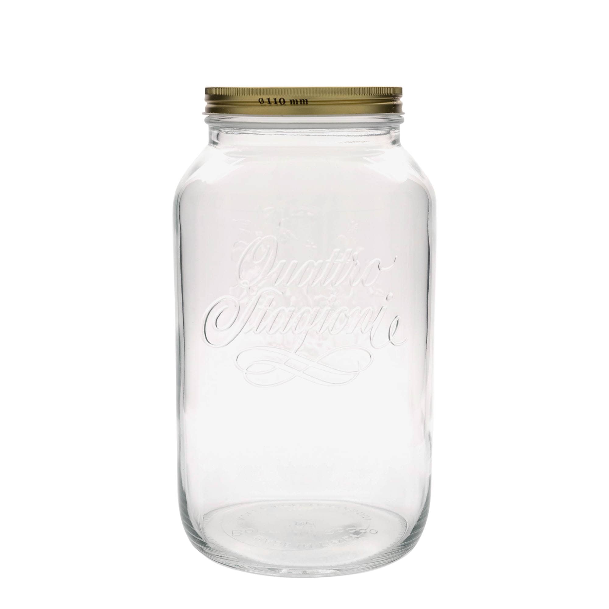 3 800 ml lasi 'Quattro Stagioni', suuaukko: kierrekorkki