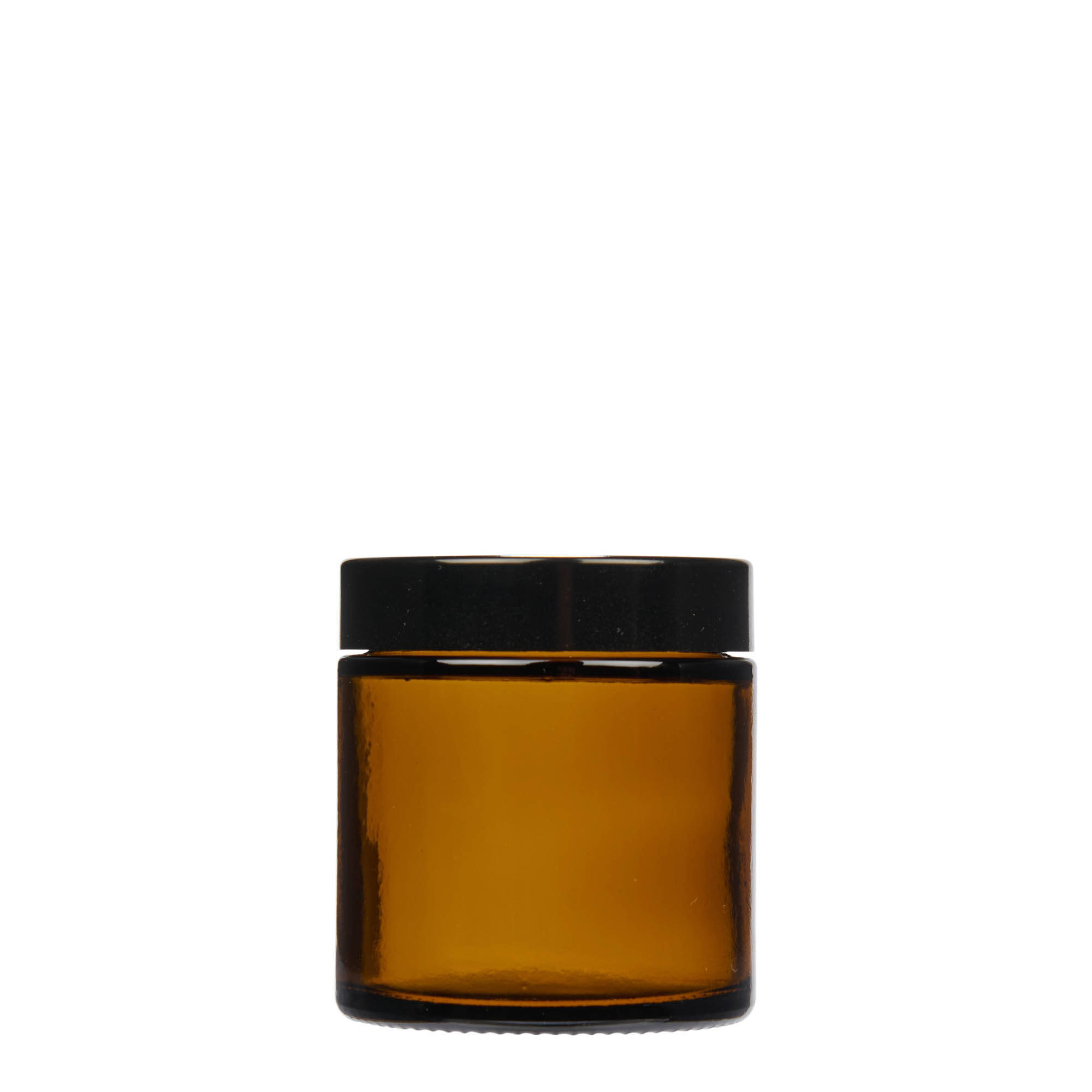 120 ml purkki 'Brown Line', lasia, ruskea, suuaukko: ruuvikorkki