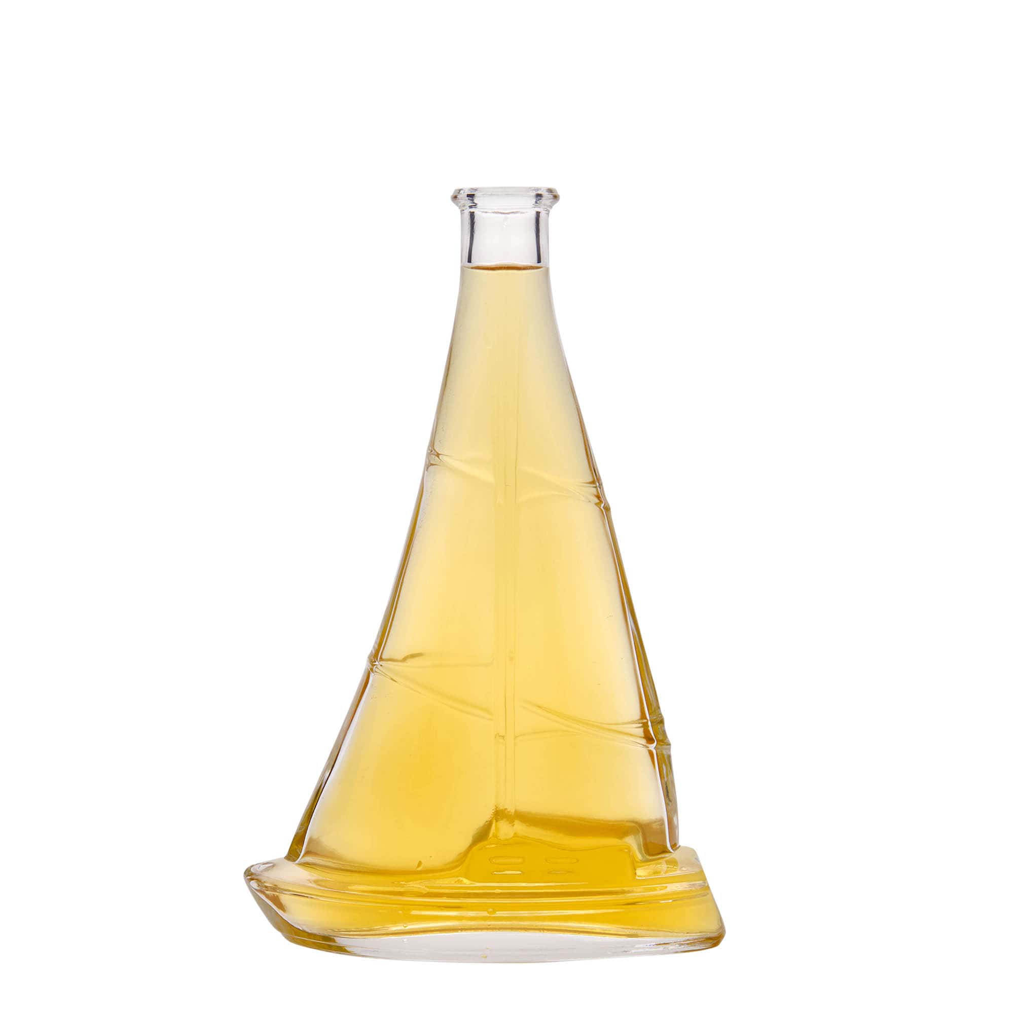 350 ml lasipullo ”Purjevene”, suuaukko: korkki