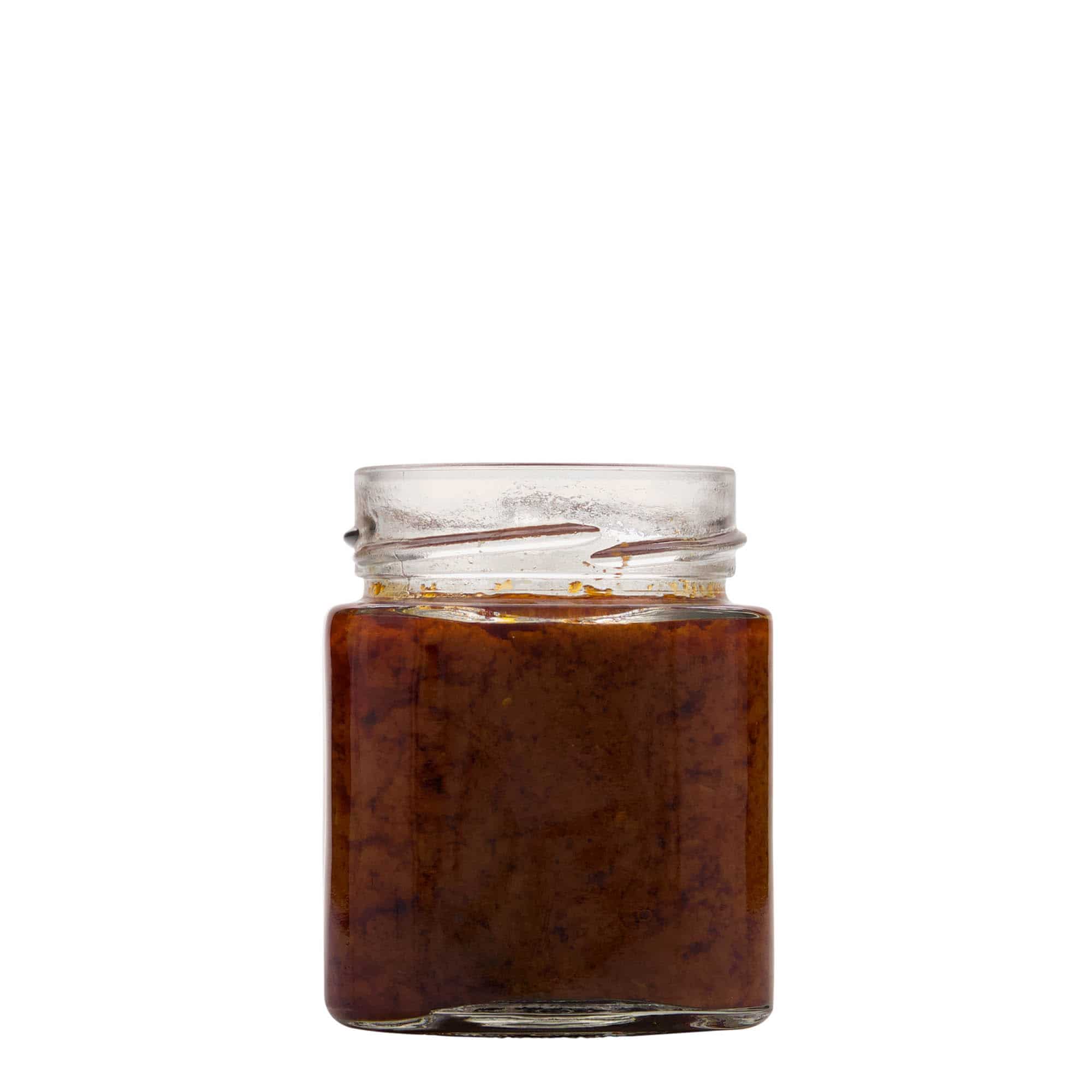 212 ml nelikulm. lasi 'Ikarus', suu: Deep-Twist-Off (DTO 63)