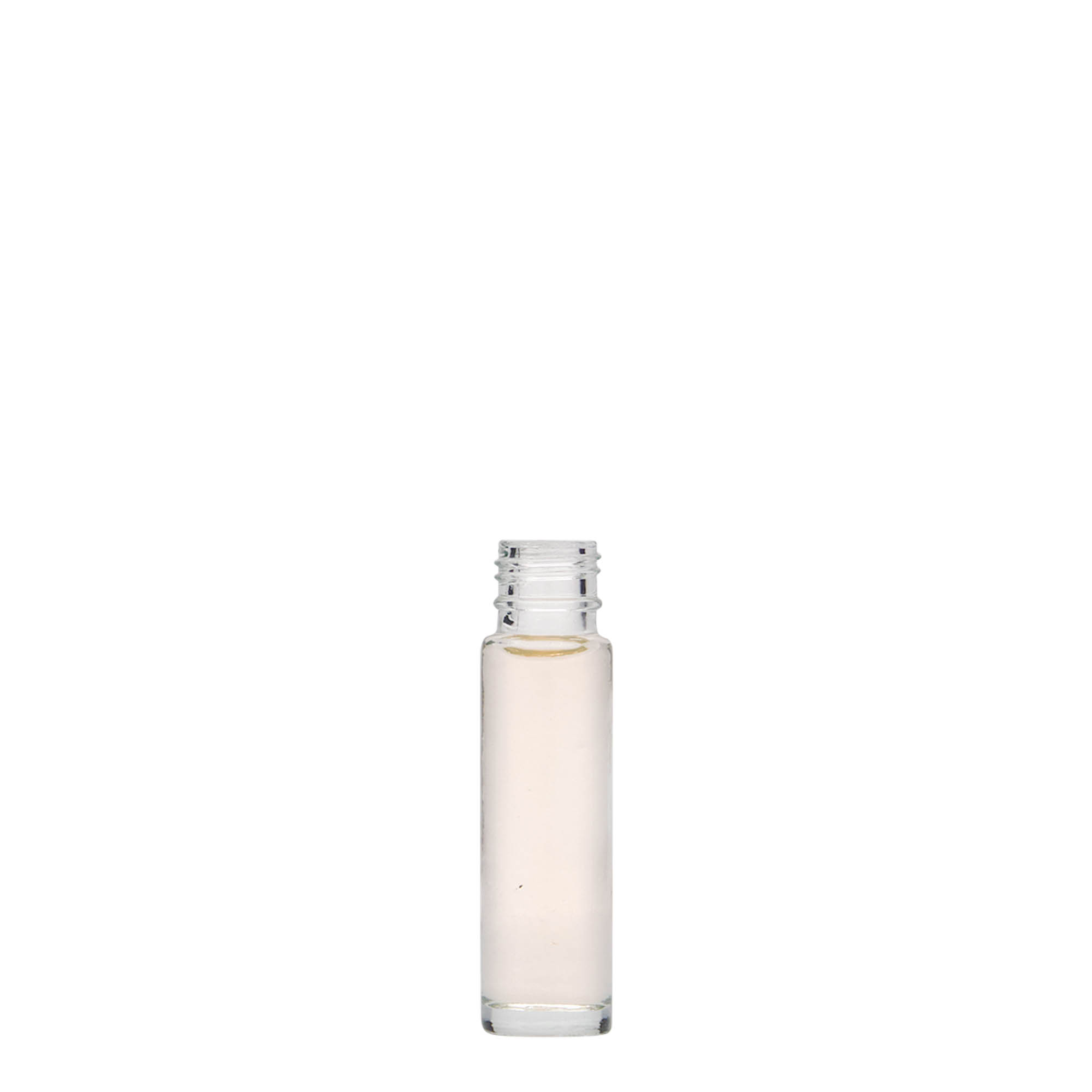 10 ml roll-on-pullo, lasia, suuaukko: ruuvikorkki 10 ml roll-on-pullo, lasia, suuaukko: ruuvikorkki