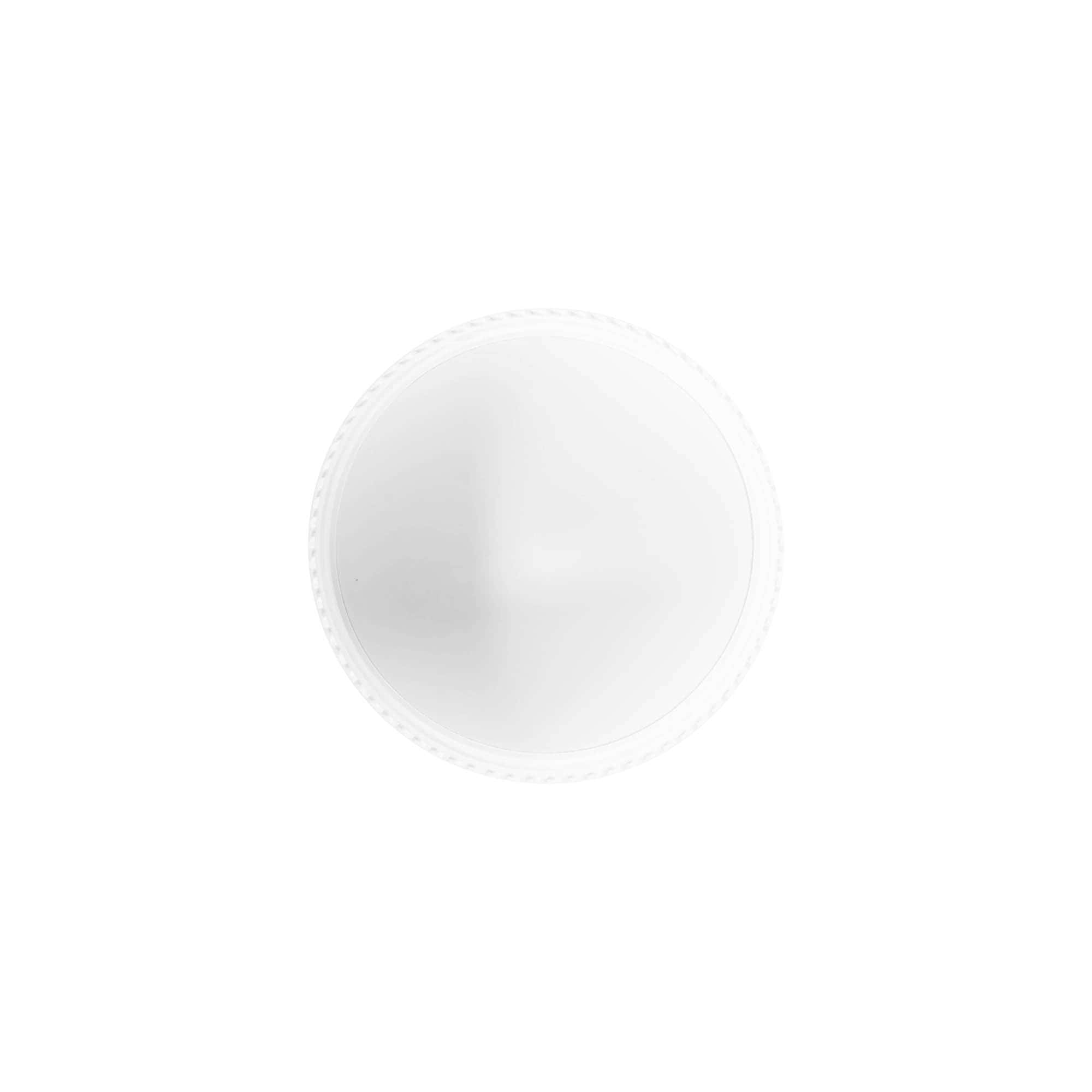 Kierrekorkki 100 ml:lle 'Antonella', PP-muovi, valk.