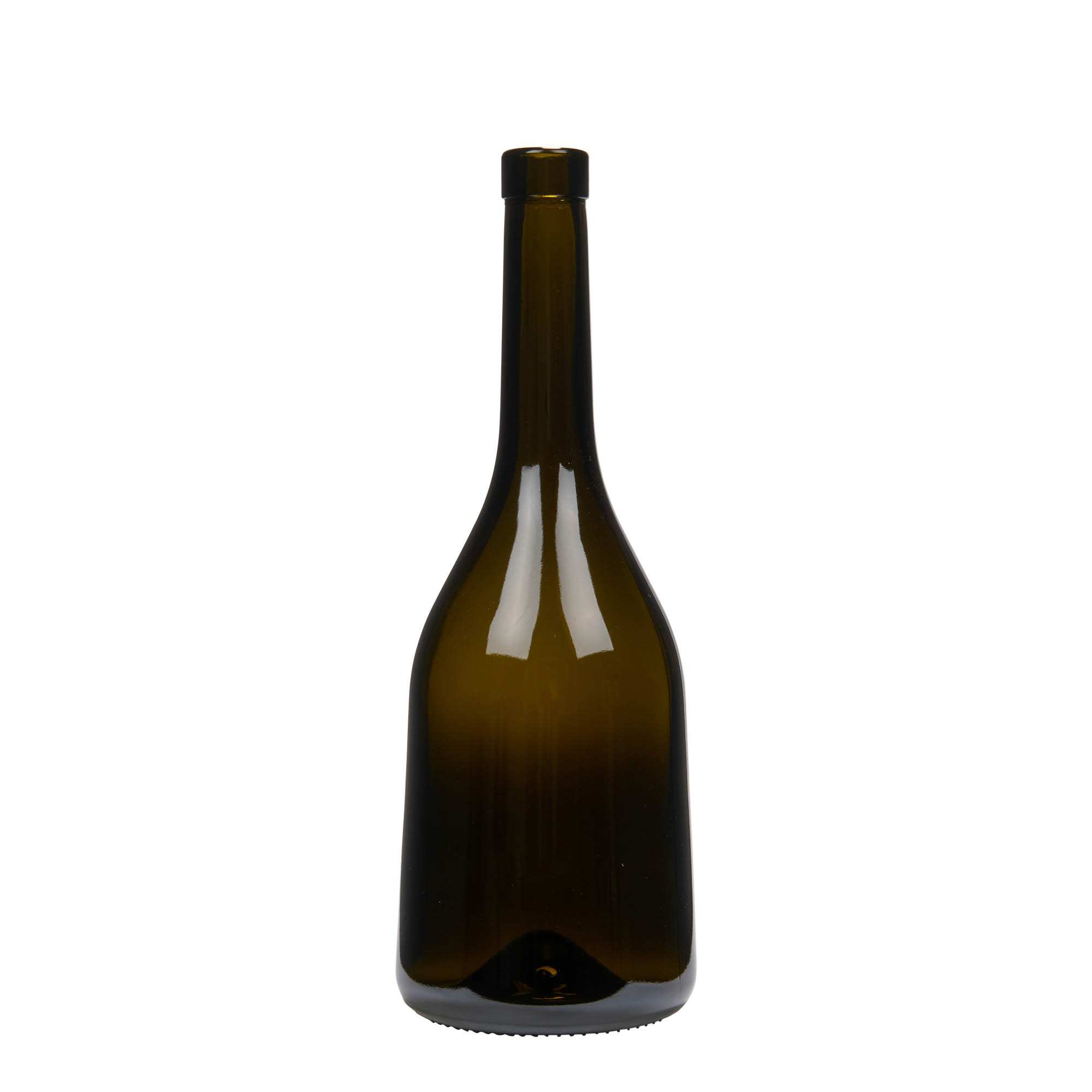 750 ml lasipullo 'Rustica', antiikkivihreä, suuaukko: korkki 750 ml lasipullo 'Rustica', antiikkivihreä, suuaukko: korkki