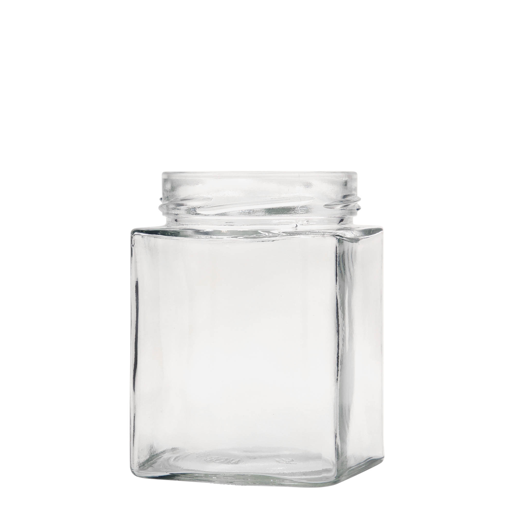 580 ml nelikulmainen lasi 'Ikarus', suuaukko: Deep-Twist-Off (DTO 82)