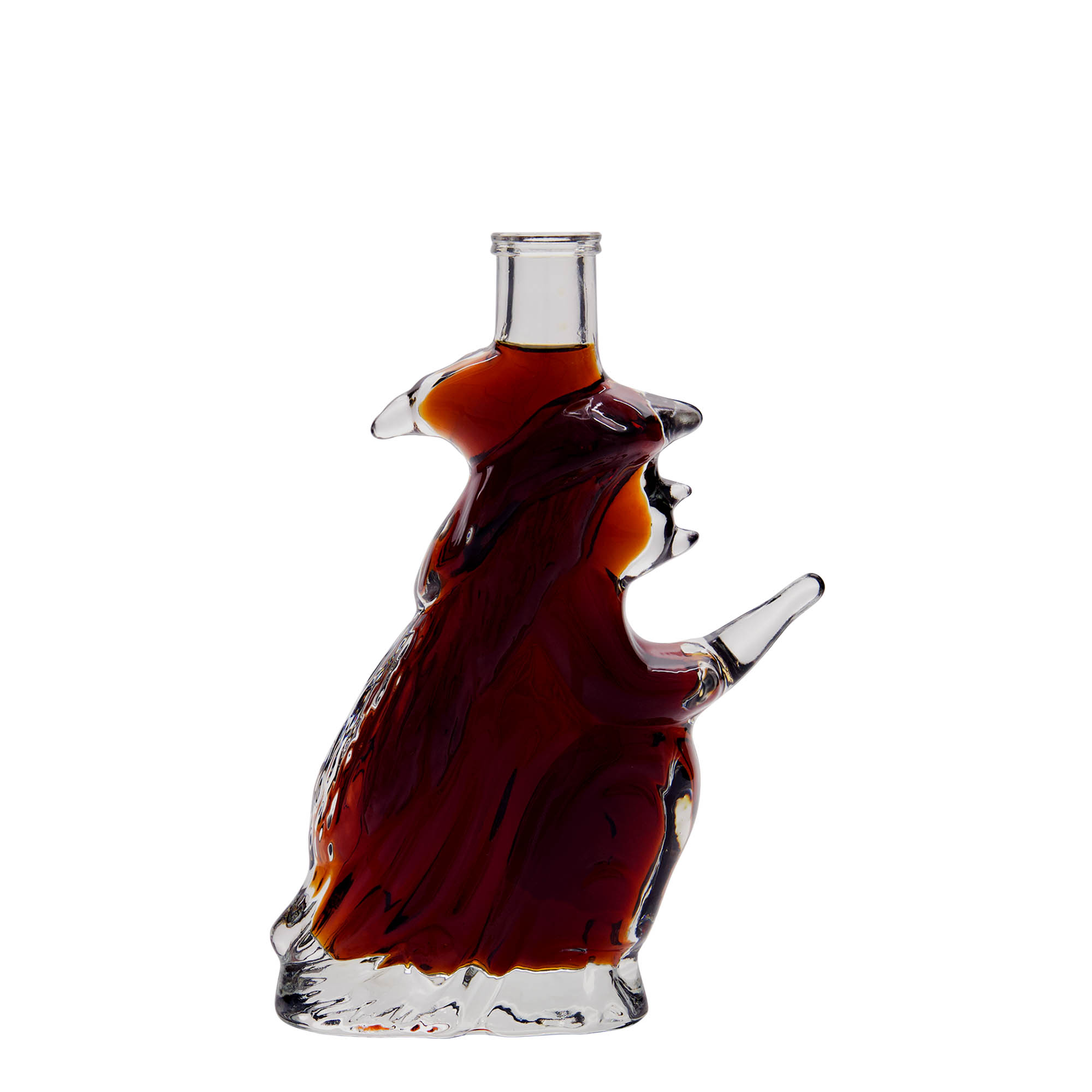 200 ml lasipullo 'Noita', suuaukko: korkki