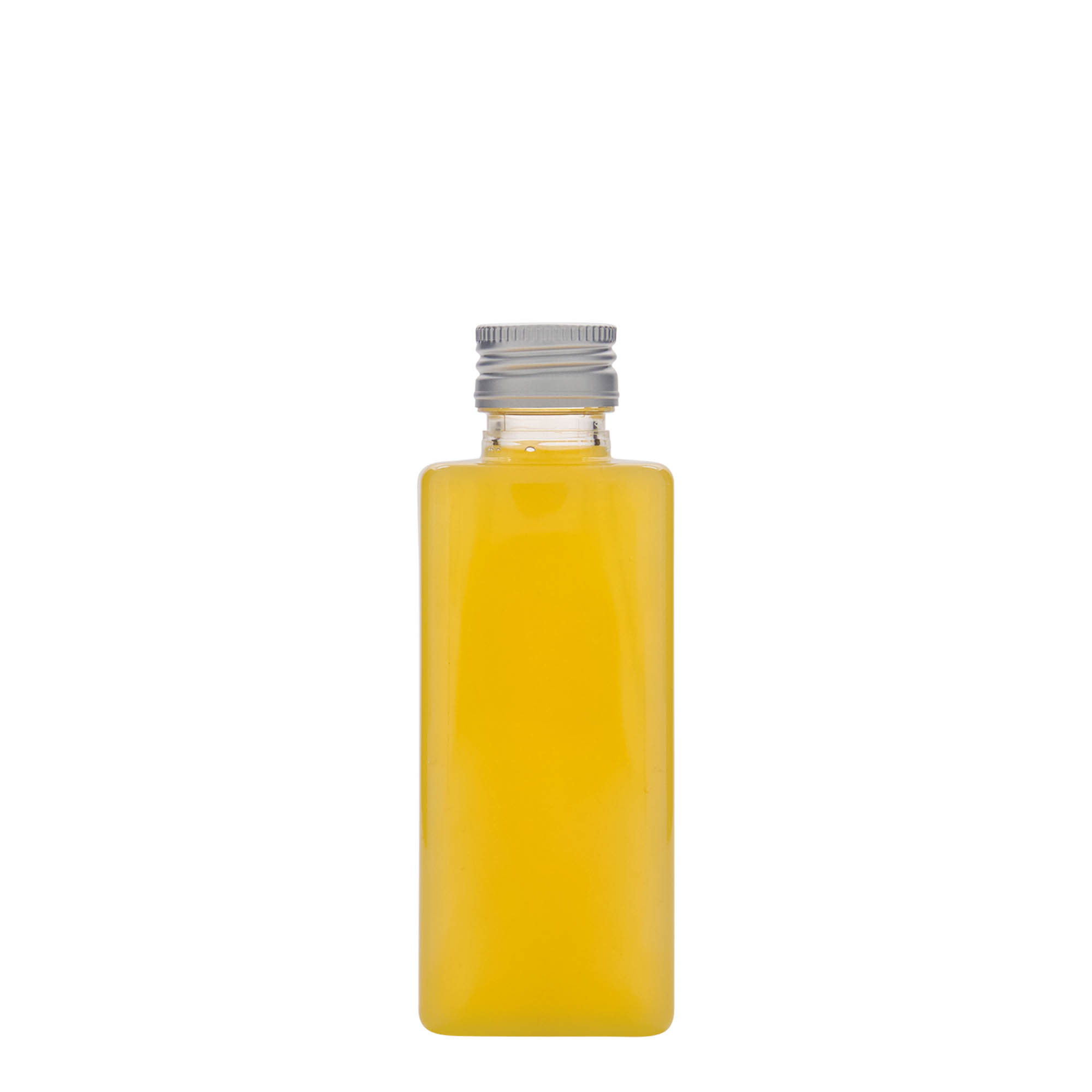 250 ml PET-pullo 'Karl', nelikulmainen, muovia, suuaukko: PP 28