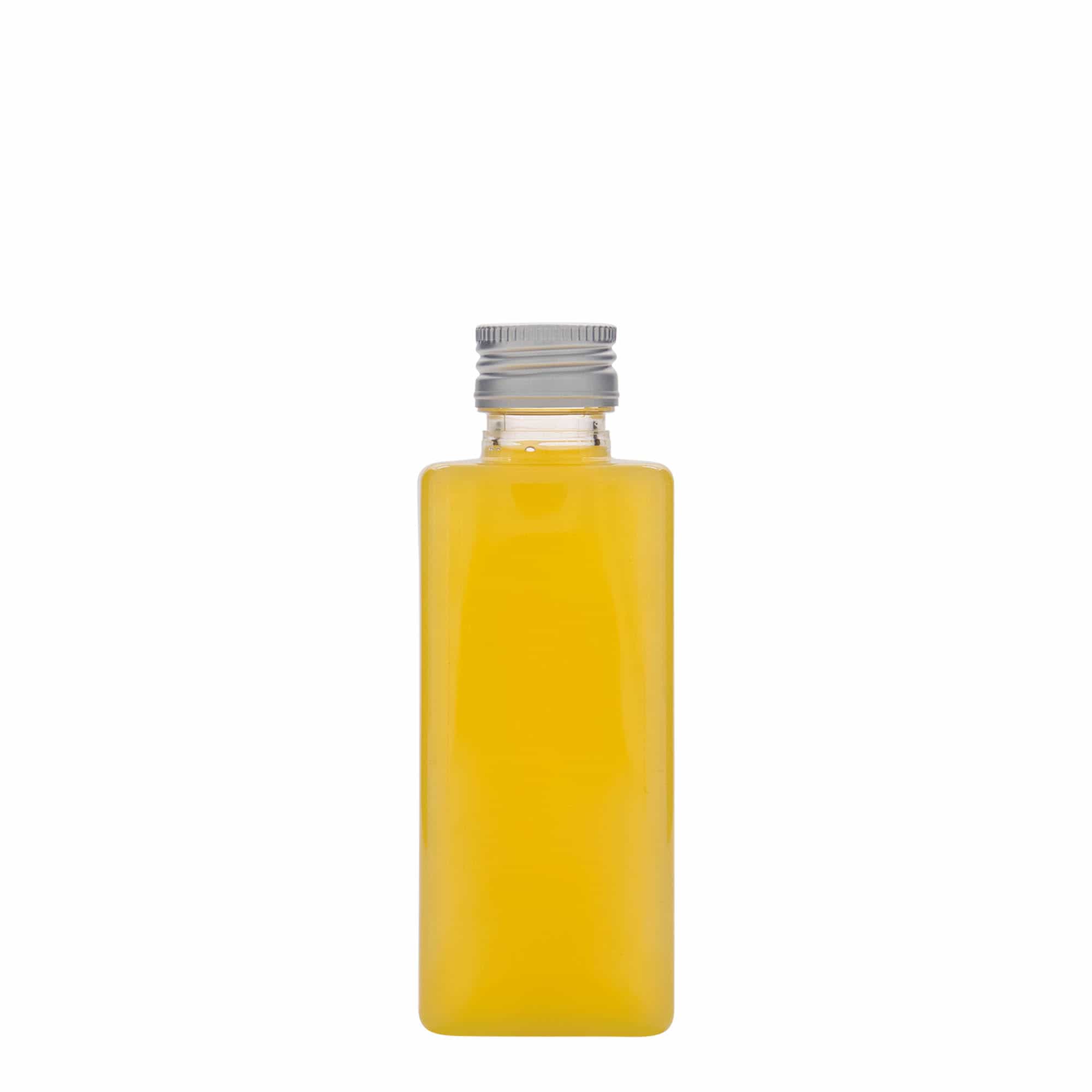 250 ml PET-pullo ”Karl”, nelikulmainen, muovia, suuaukko: PP 28