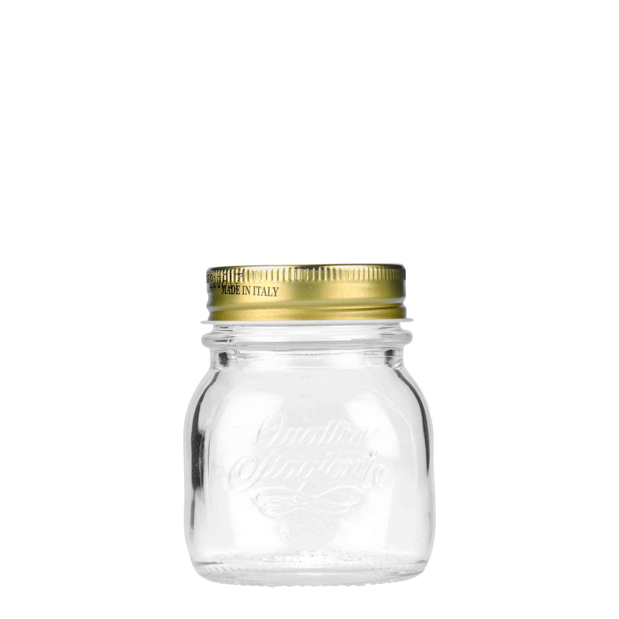 150 ml lasi 'Quattro Stagioni', suuaukko: kierrekorkki