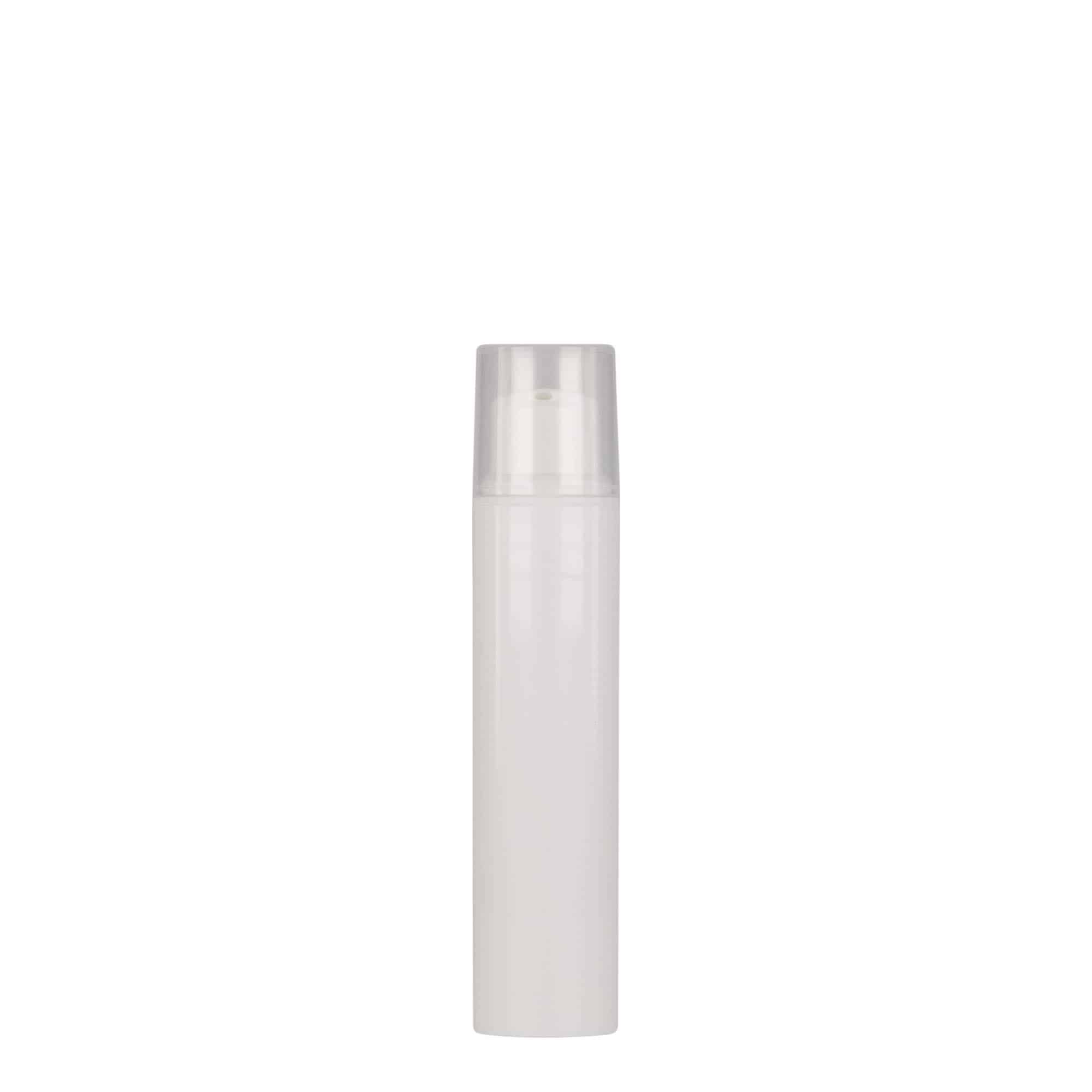 15 ml Airless-annostelija 'Nano', PP-muovi, valkoinen