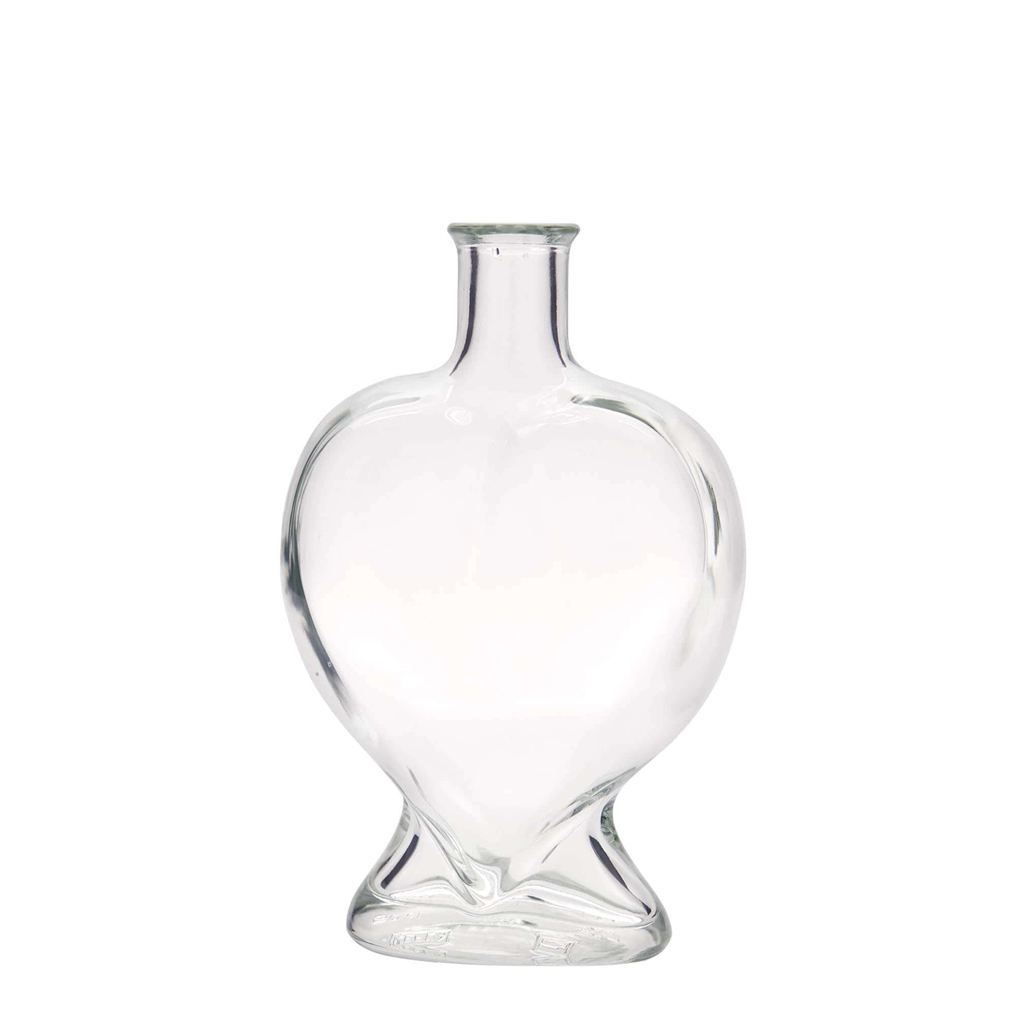 500 ml lasipullo 'Herz', suuaukko: korkki