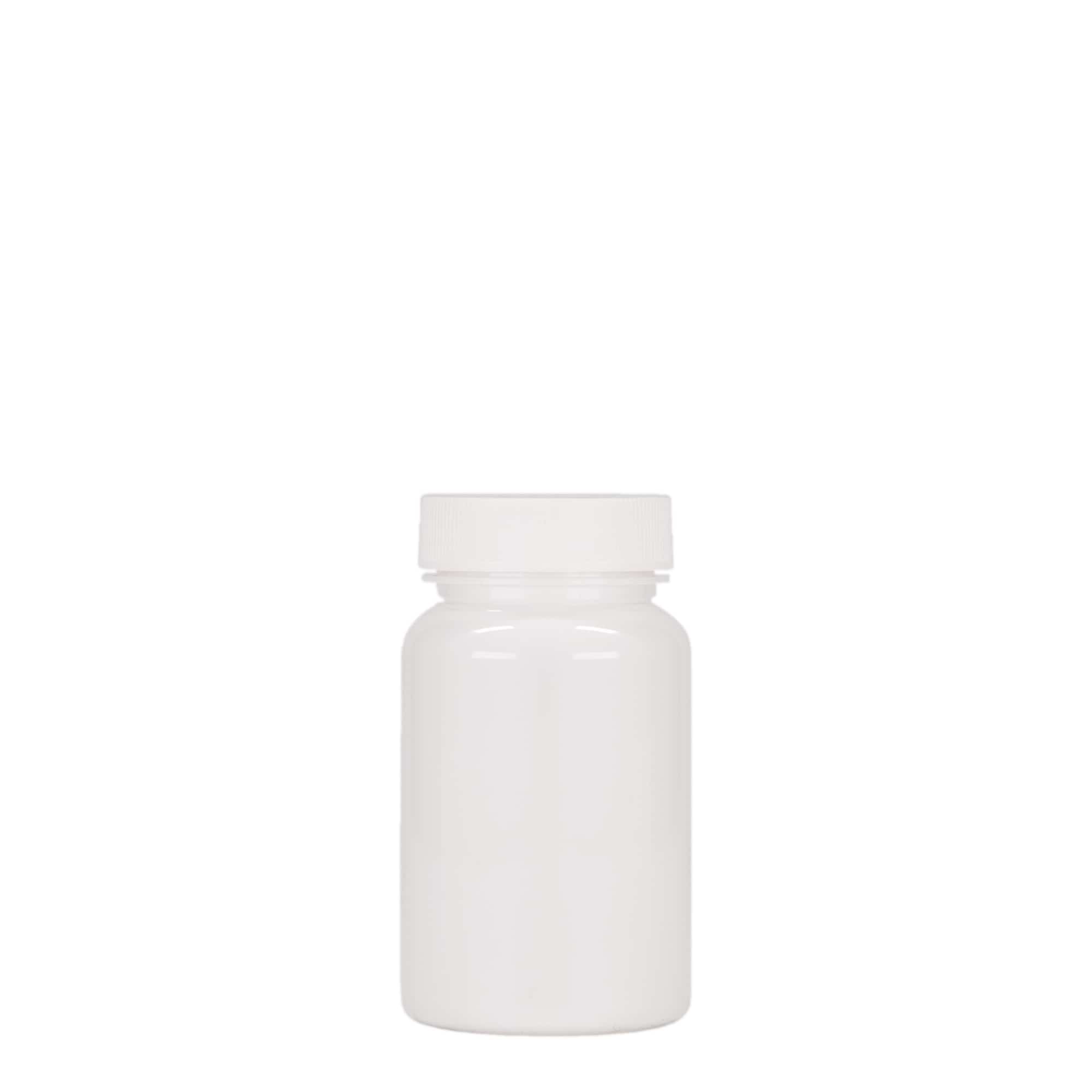 75 ml PET-pakkaus, muovia, valkoinen, suuaukko: 38/400