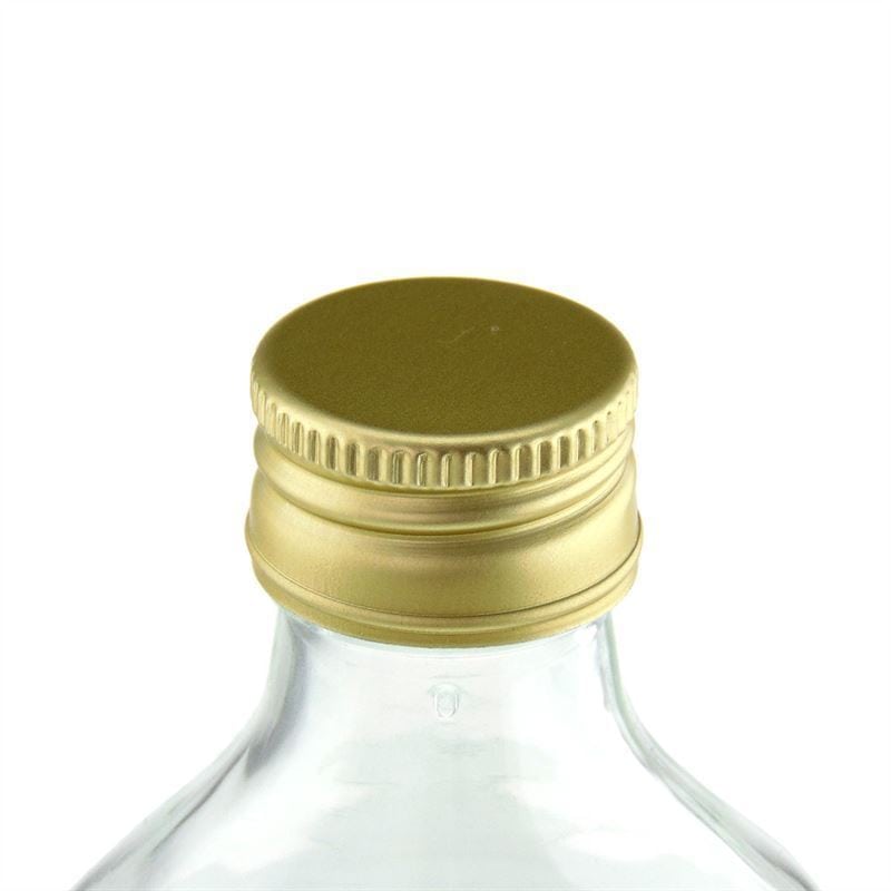 Ruuvikorkki, metalli, kulta, suuaukolle: PP 28 Ruuvikorkki, metalli, kulta, suuaukolle: PP 28