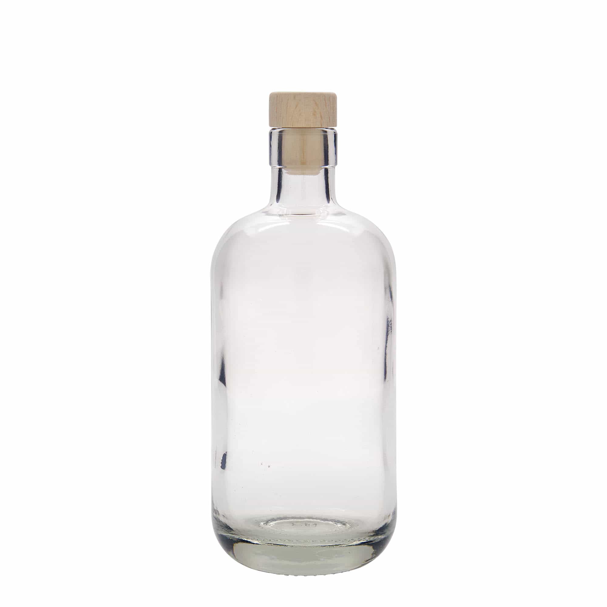 500 ml lasipullo 'Lotto', suu: korkki