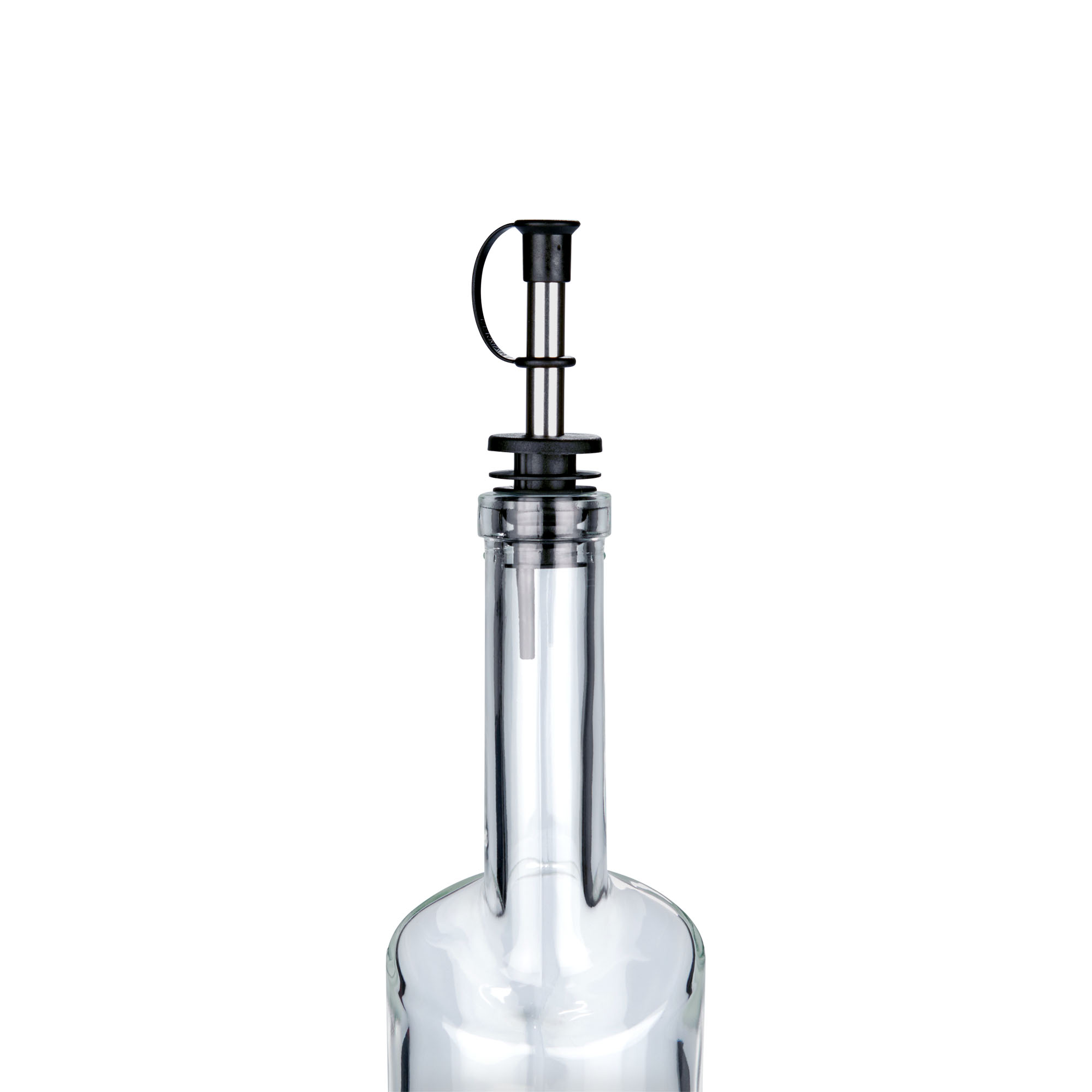 Inox-kaatonokka kannella, ruostumaton teräs, hopea
