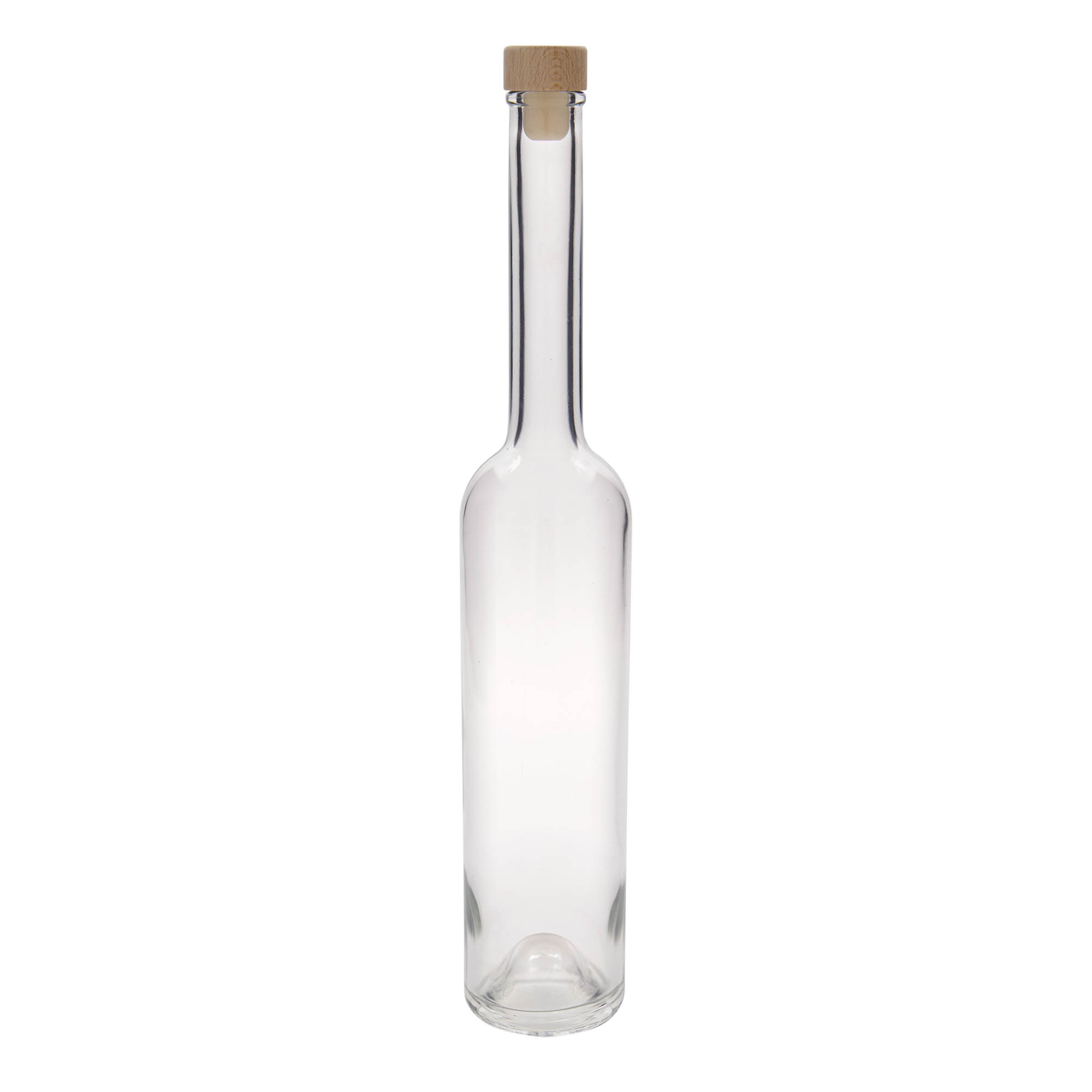 500 ml lasipullo 'Platina', suuaukko: korkki