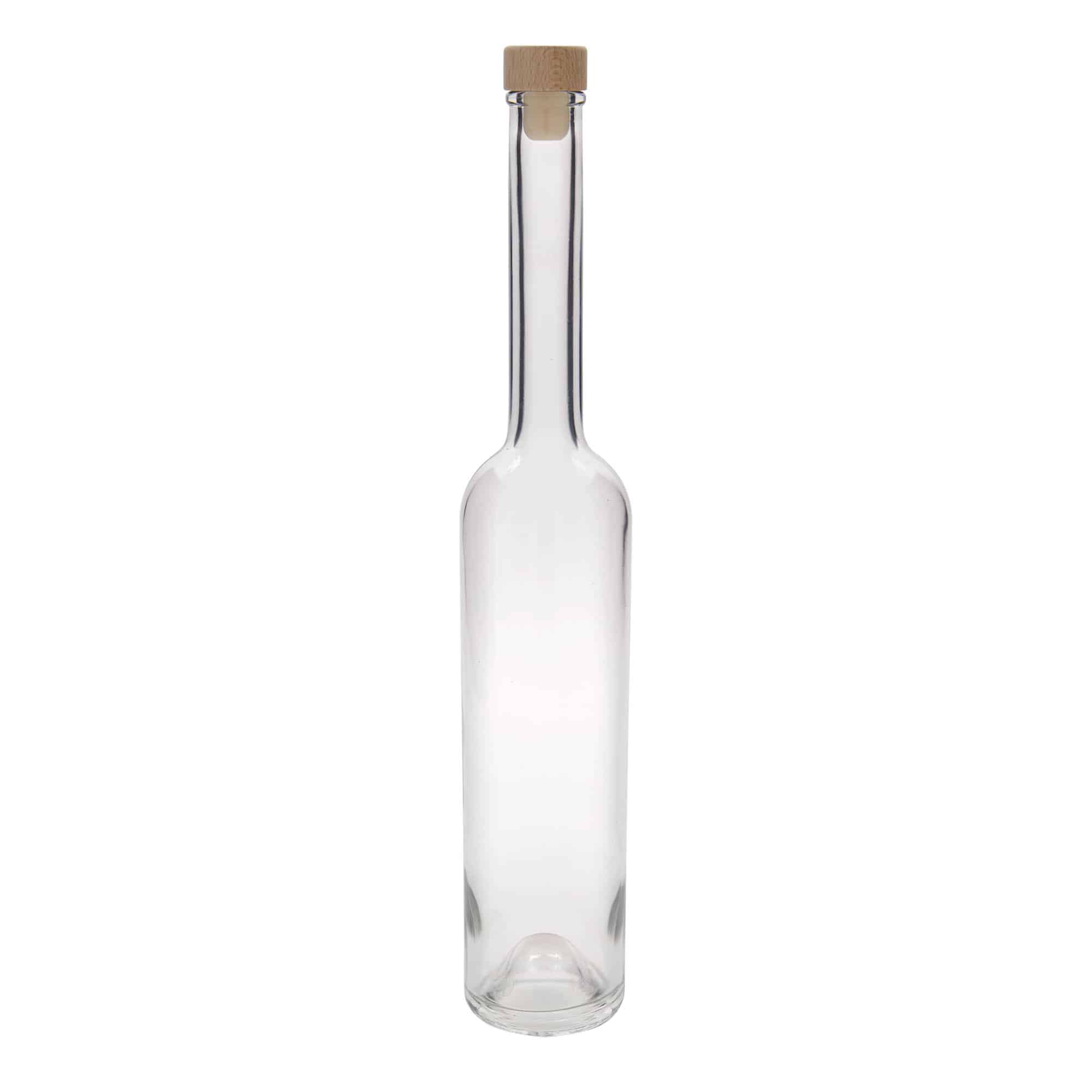 500 ml lasipullo 'Platina', suuaukko: korkki