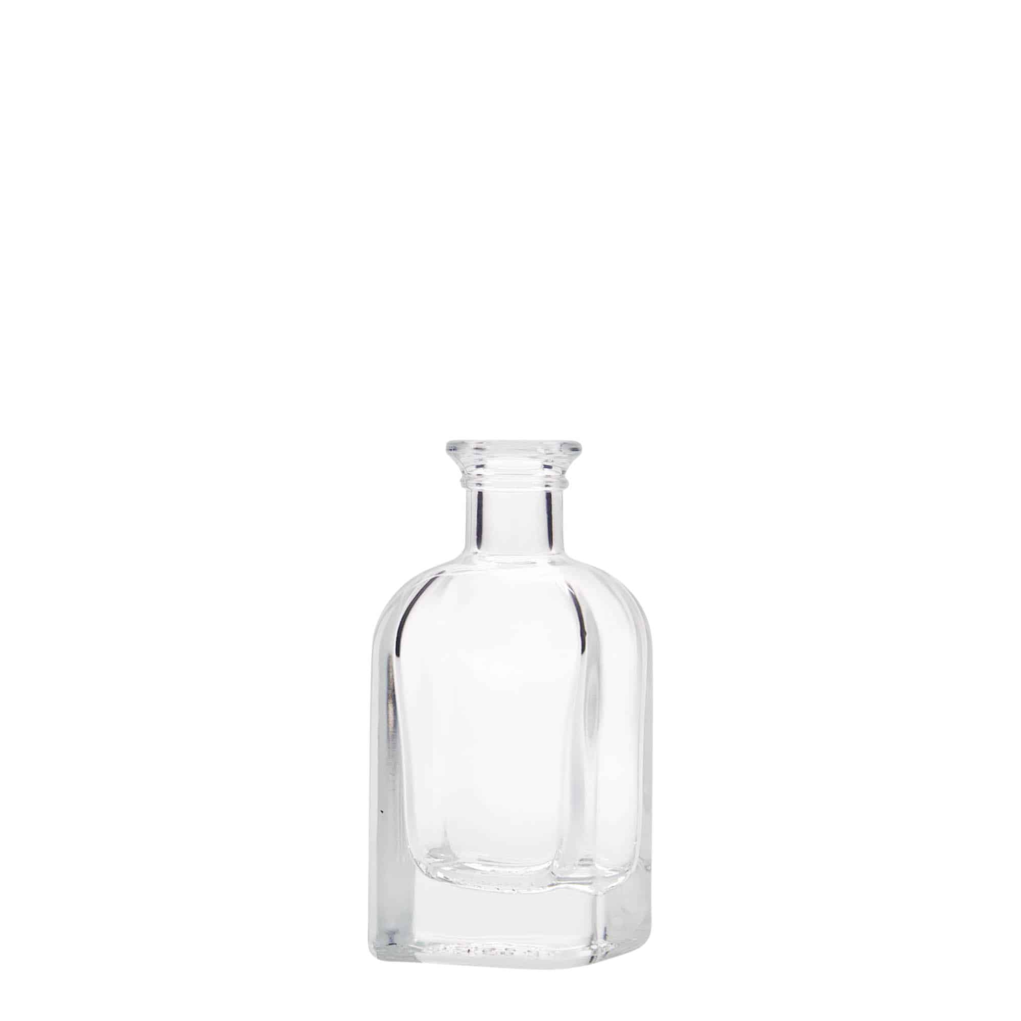 40 ml apteekkarin lasipullo Carré, neliö, suu: korkki