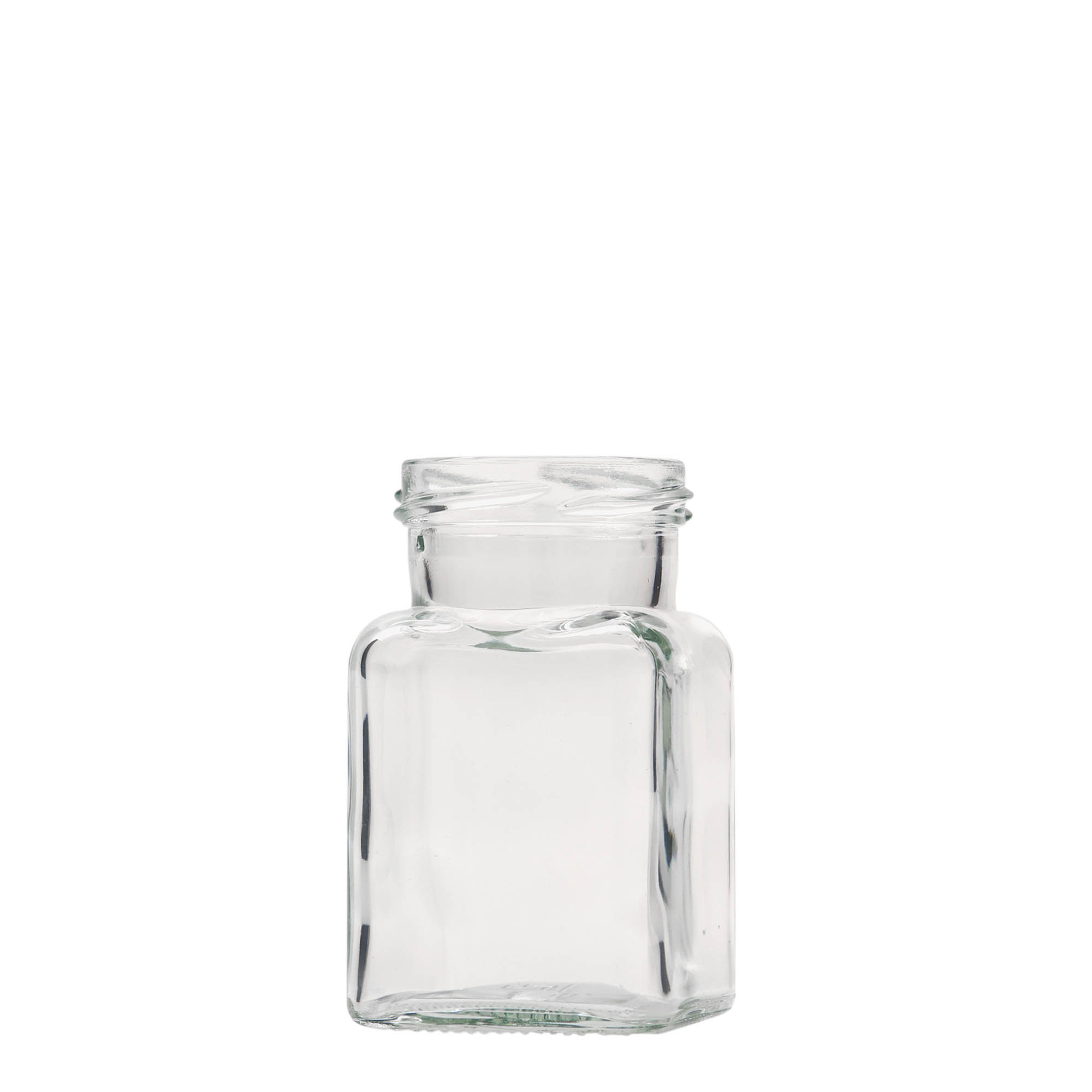 150 ml nelikulmainen lasi, suuaukko: Twist-Off (TO 53) 150 ml nelikulmainen lasi, suuaukko: Twist-Off (TO 53)