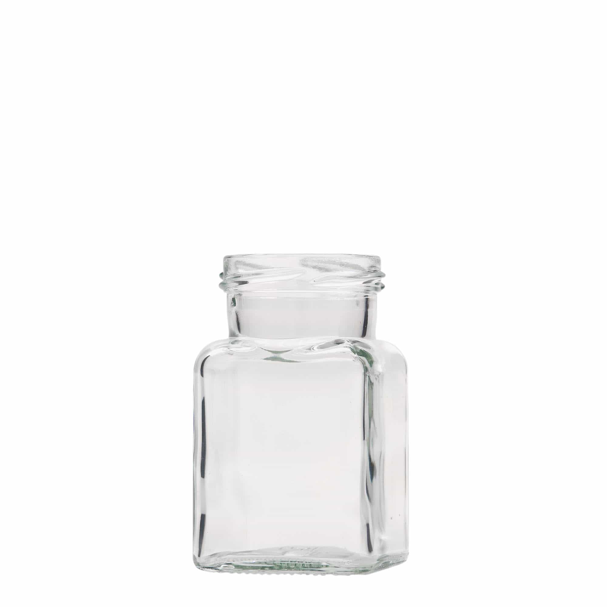 150 ml nelikulmainen lasi, suuaukko: Twist-off (TO 53)