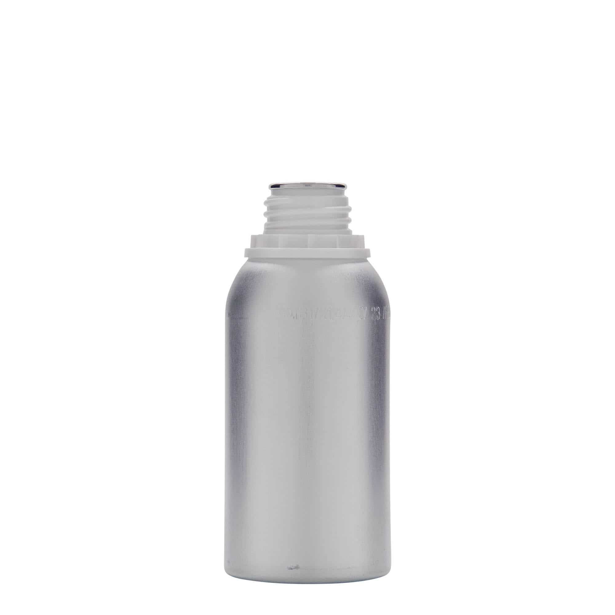 275 ml alumiinipullo, metalli, hopea, suu: DIN 32 275 ml alumiinipullo, metalli, hopea, suu: DIN 32