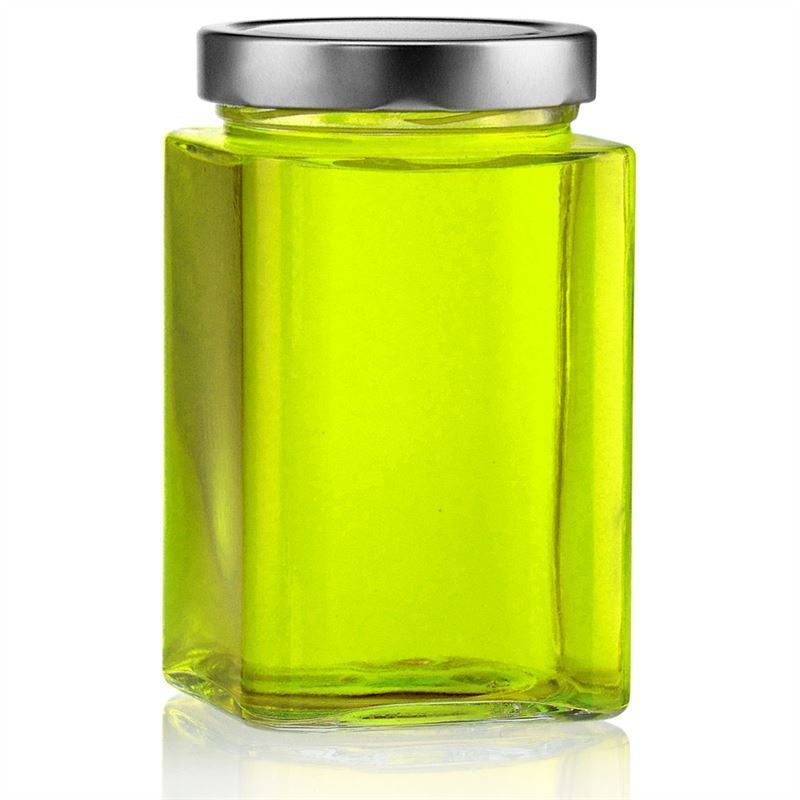 720 ml nelikulmainen lasi 'Ikarus', suuaukko: Deep-Twist-Off (DTO 82)