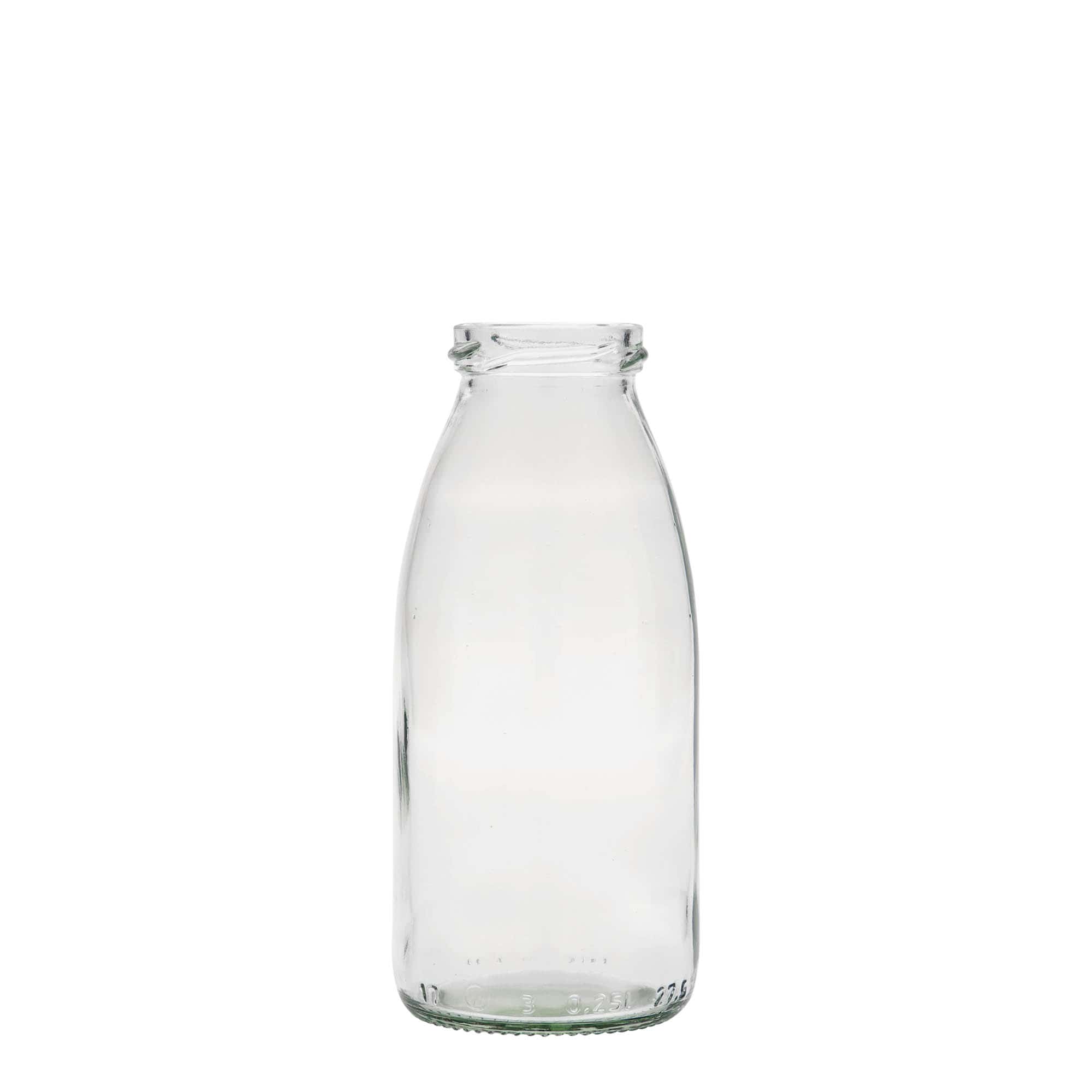 250 ml lasipullo Vroni, suuaukko: Twist-off (TO 43)