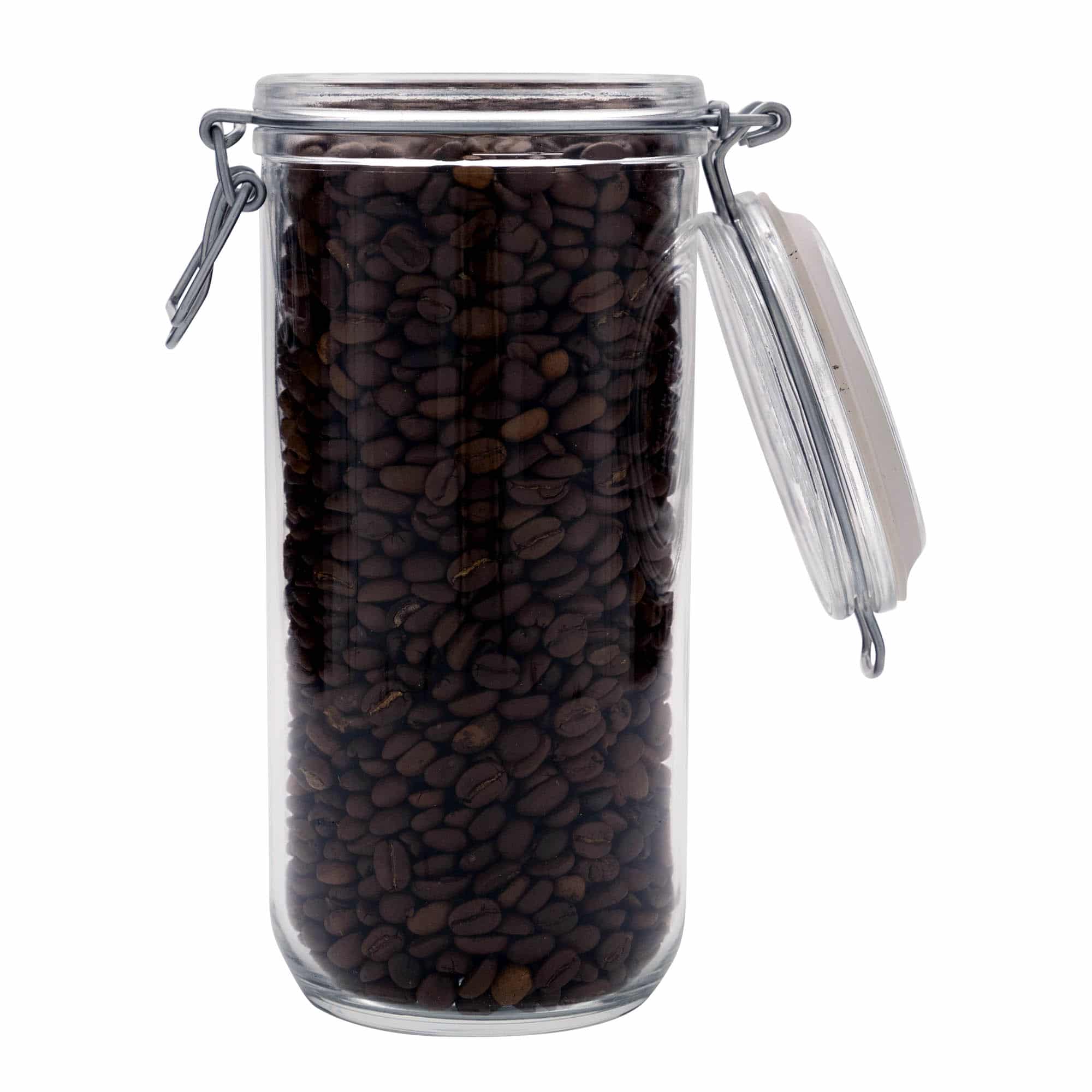 1000 ml patenttikorkillinen lasipurkki 'Fido', suu: patenttikorkki