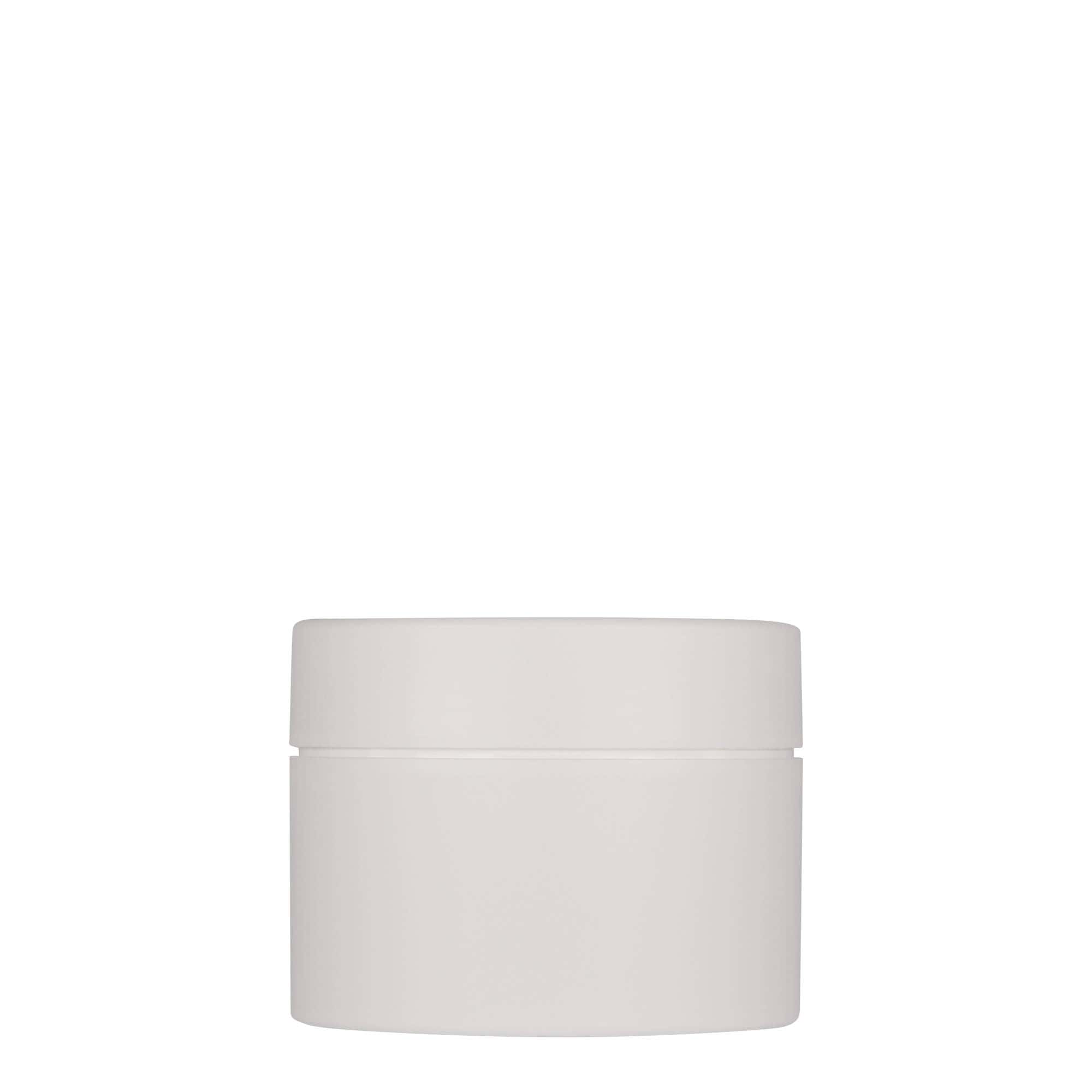 150 ml muovirasia 'Antonella', PP, valk., suu: Kierrekorkki