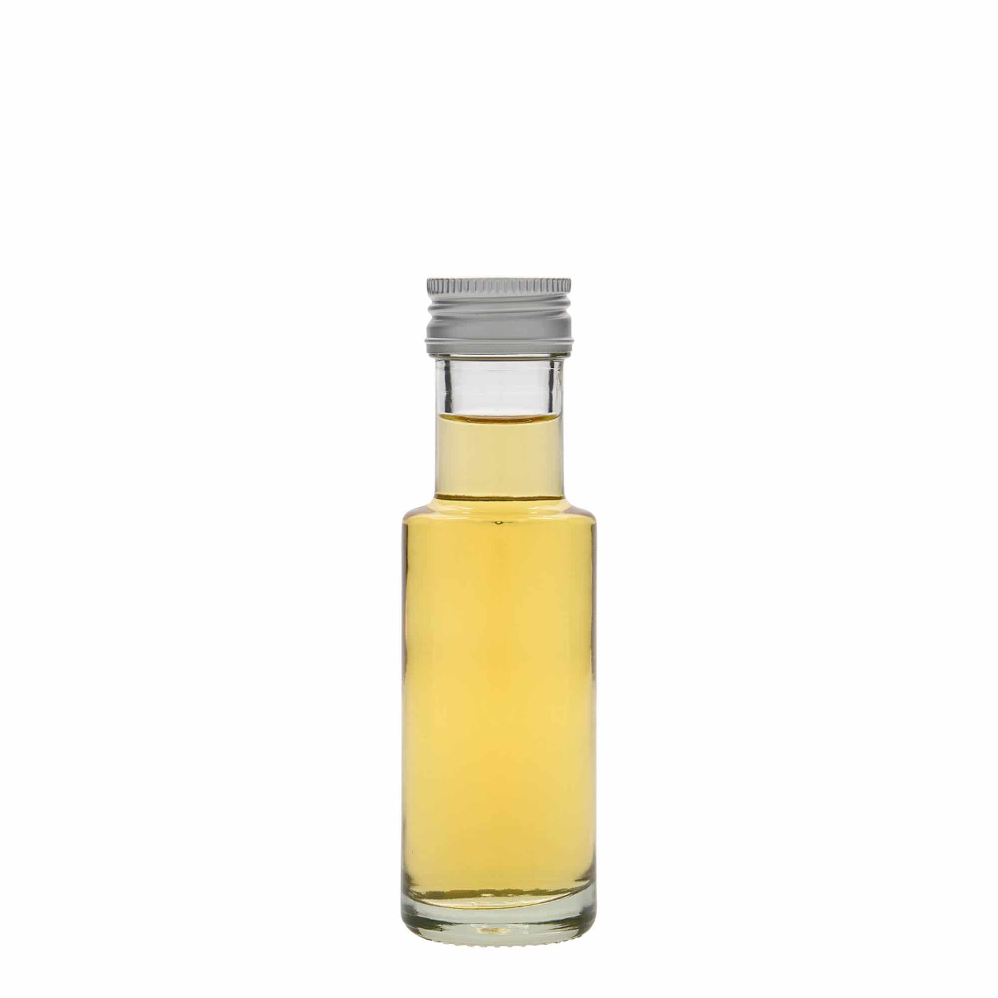 100 ml lasipullo 'Dorica', suuaukko: PP 31,5