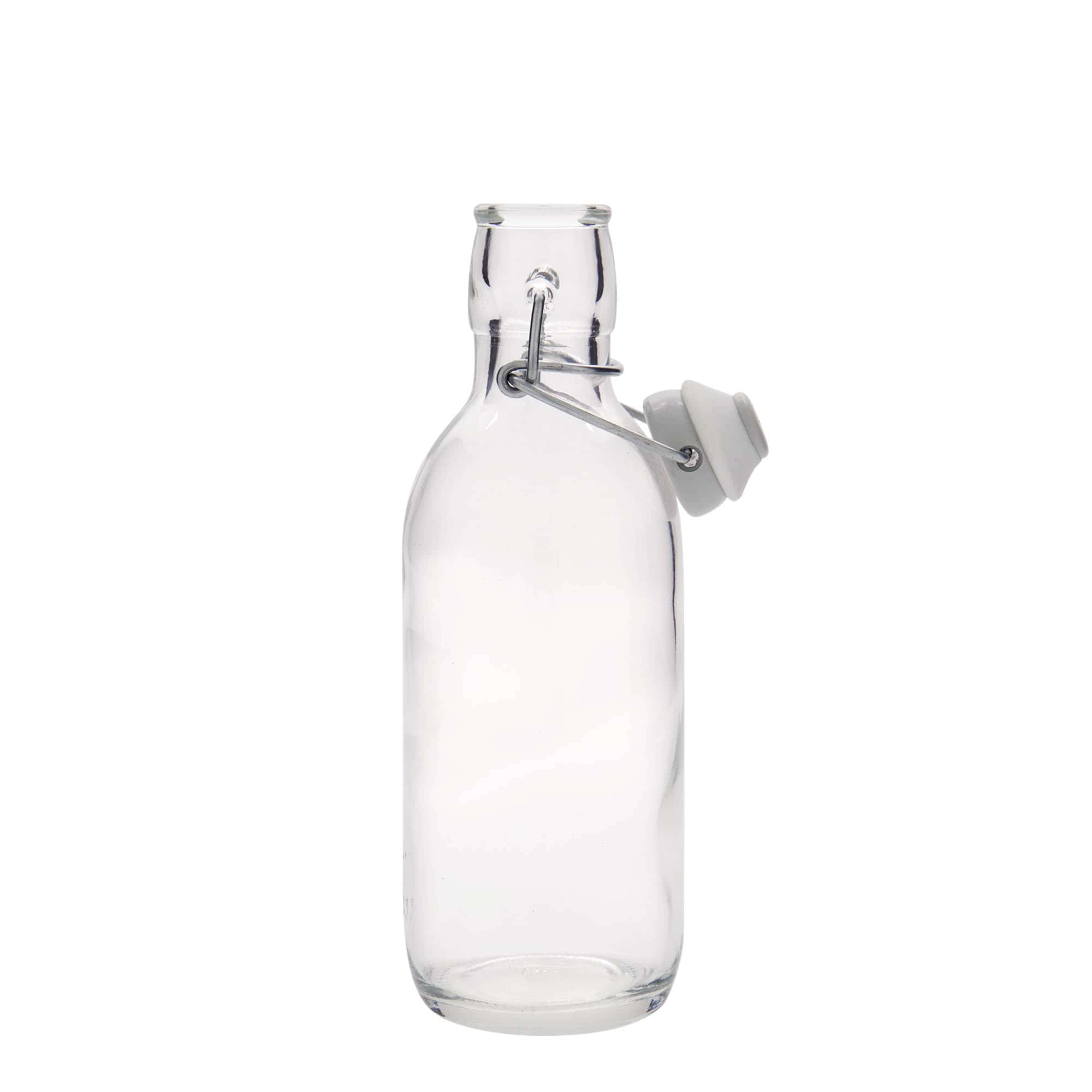 500 ml lasipullo 'Emilia', suuaukon suljin: sanka- tai panttilukko 500 ml lasipullo 'Emilia', suuaukon suljin: sanka- tai panttilukko