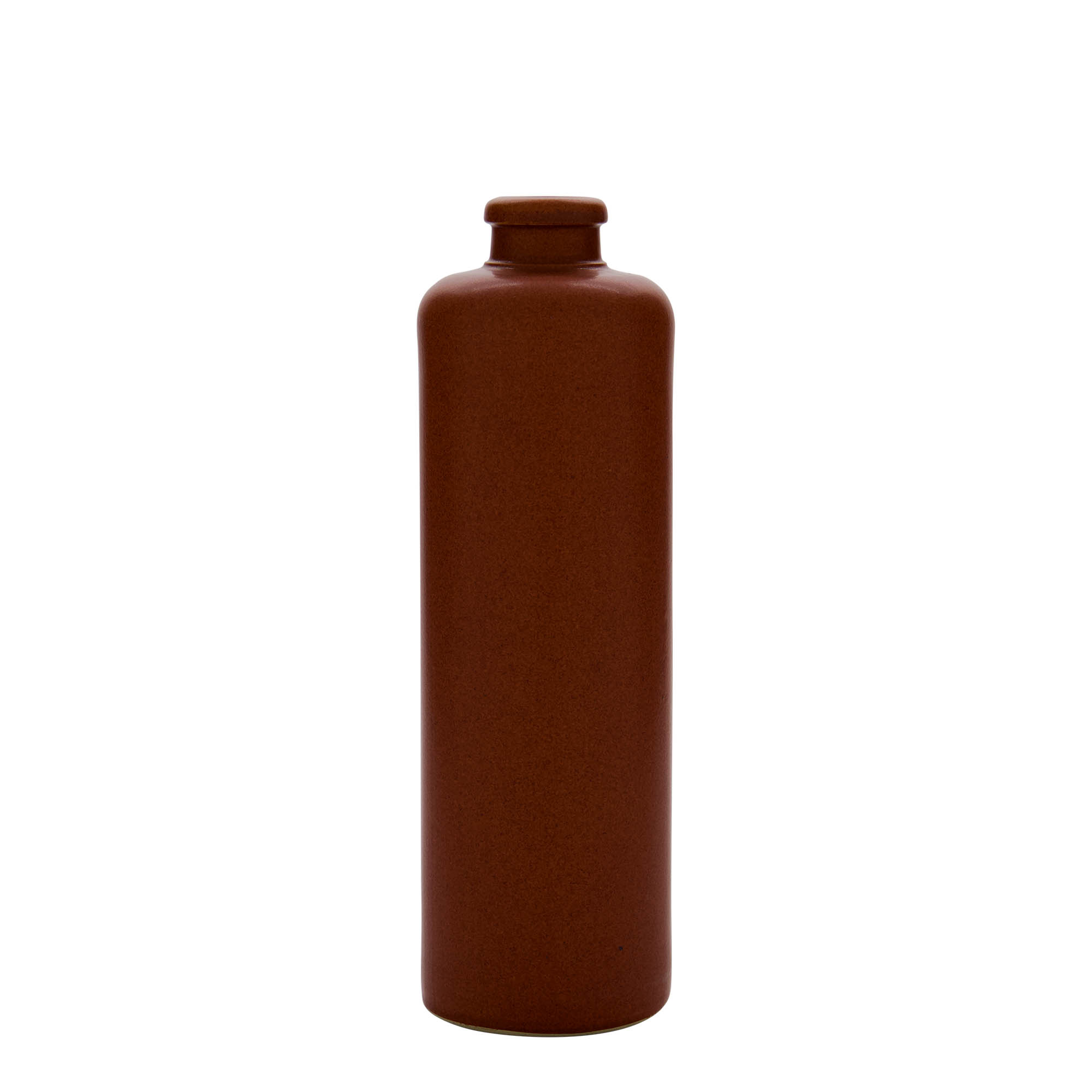 500 ml tonkuru, saviastia, punaruskea, suuaukko: korkki