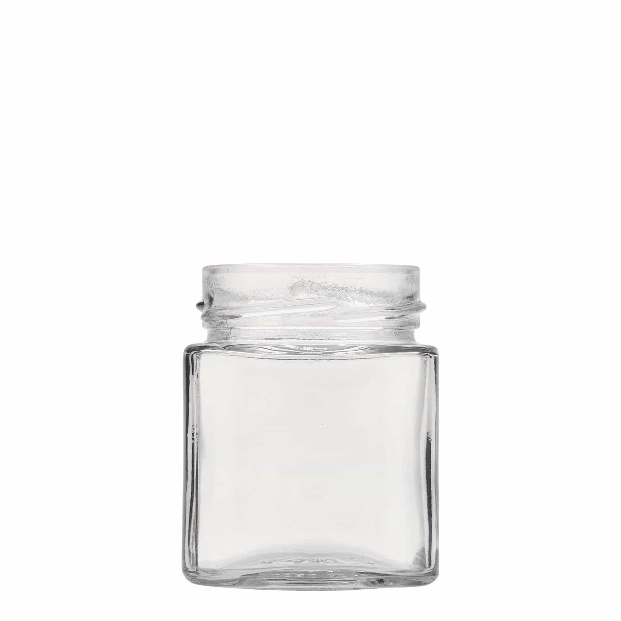212 ml nelikulm. lasi 'Ikarus', suu: Deep-Twist-Off (DTO 63)