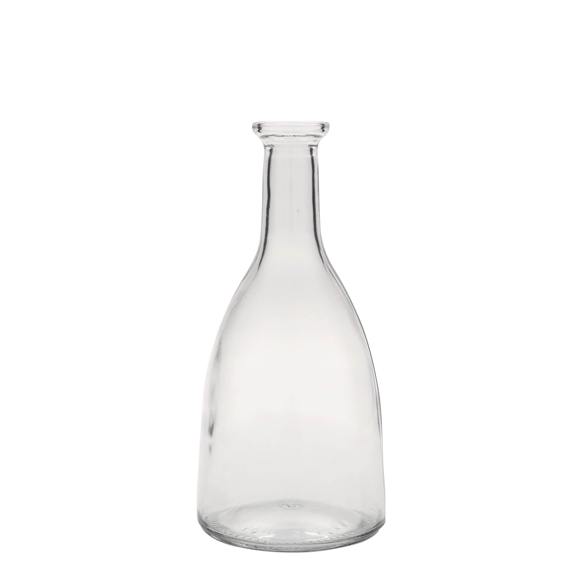 500 ml lasipullo 'Viola', suuaukko: korkki 500 ml lasipullo 'Viola', suuaukko: korkki