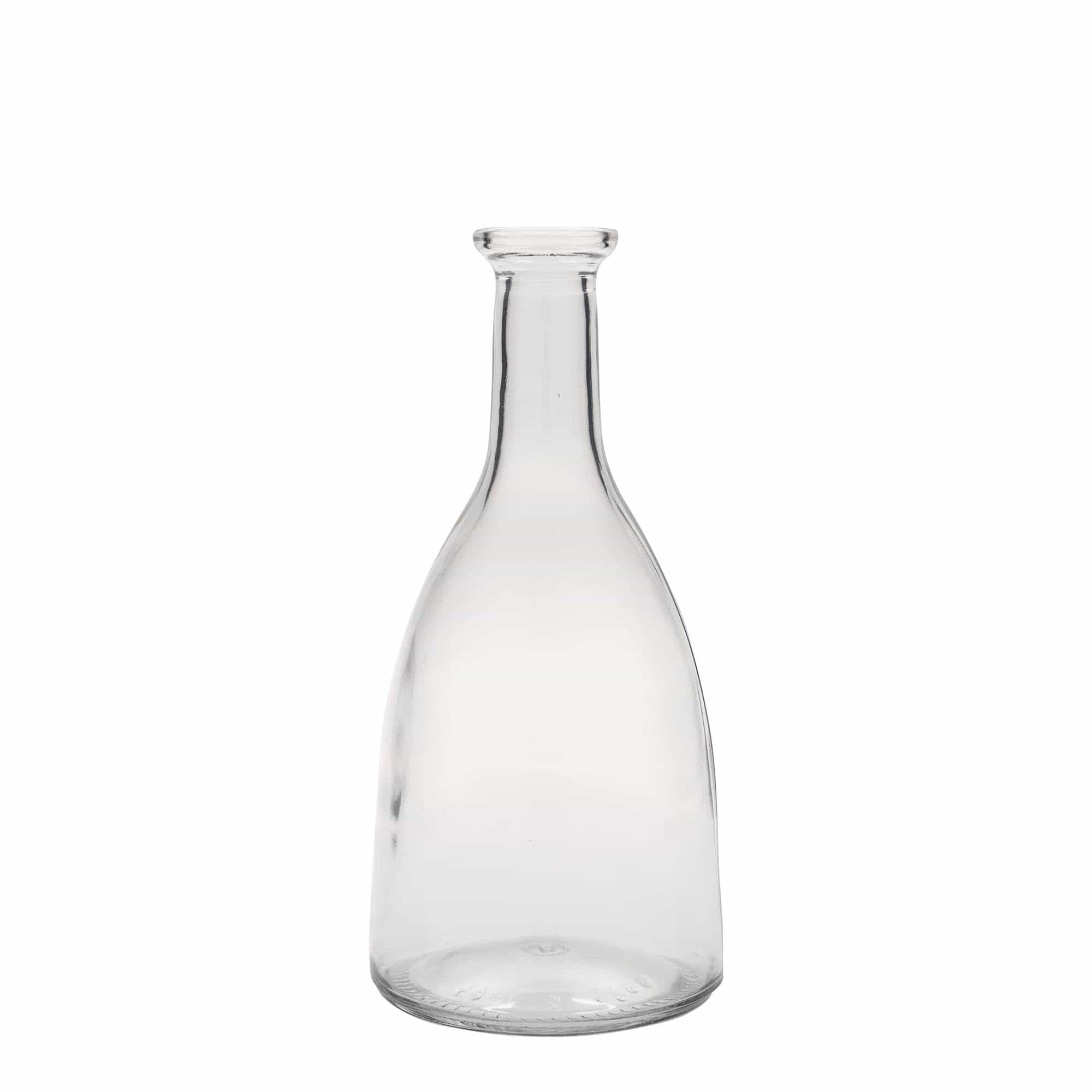 500 ml lasipullo 'Viola', suuaukko: korkki