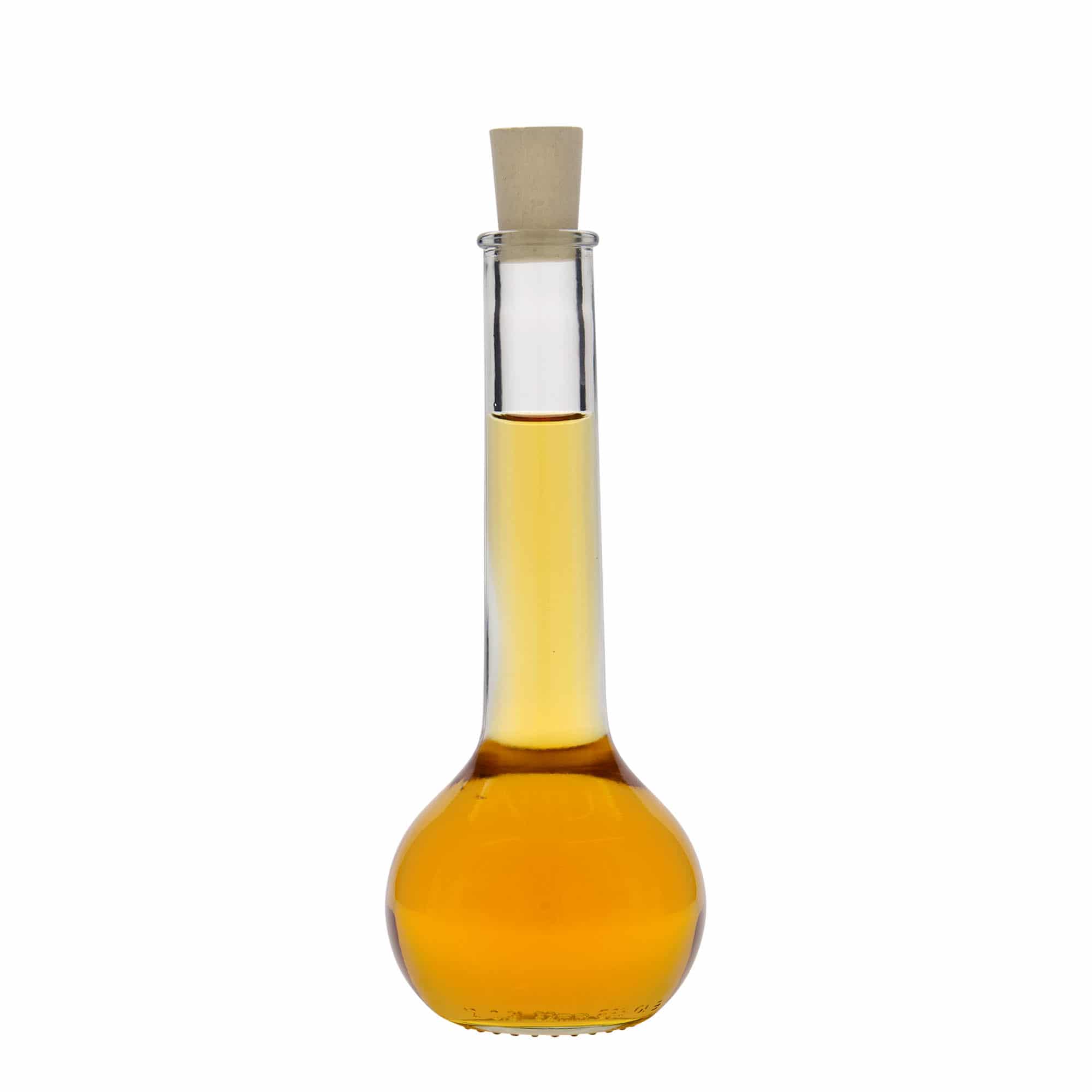200 ml lasipullo 'Tulipano', suuaukko: korkki