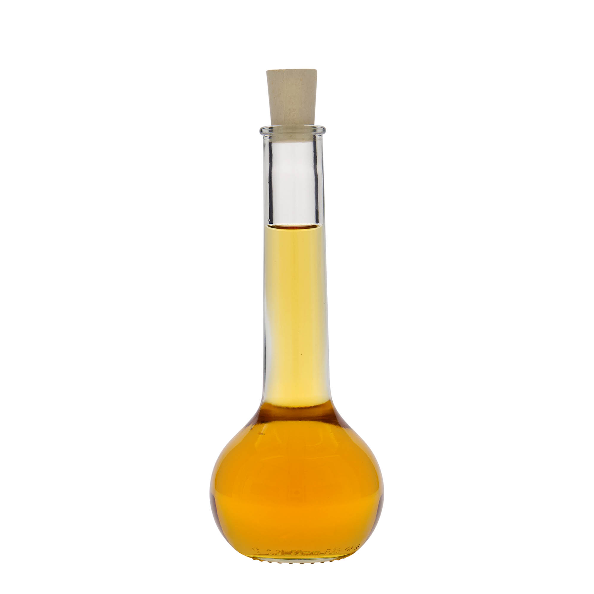 200 ml lasipullo 'Tulipano', suuaukko: korkki