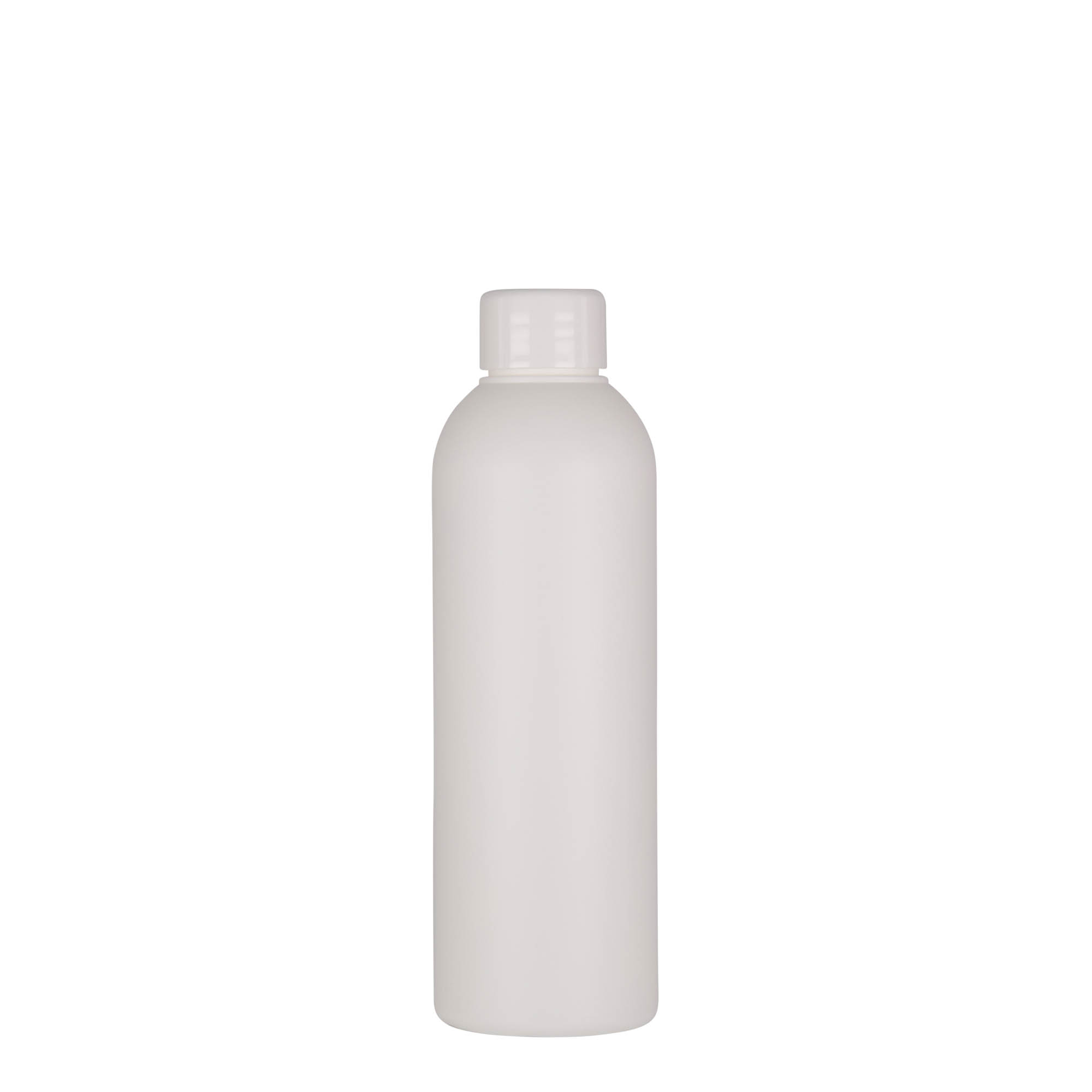 200 ml muovipullo 'Tuffy', HDPE, valkoinen, suuaukko: 24/410