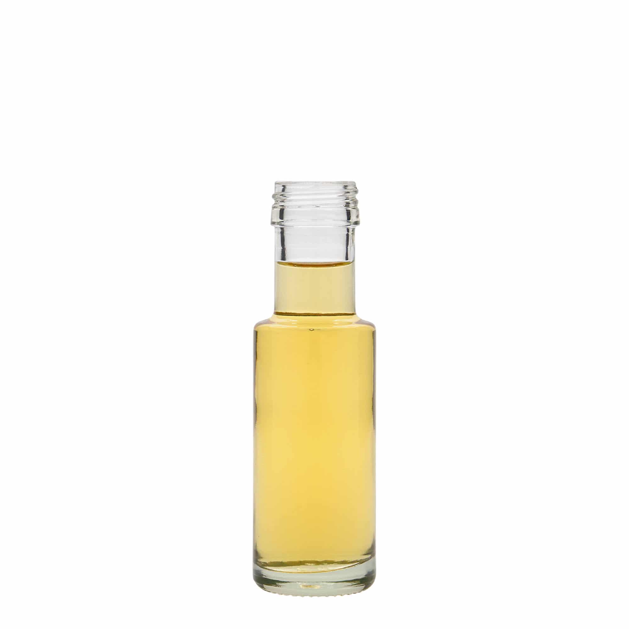 100 ml lasipullo 'Dorica', suuaukko: PP 31,5