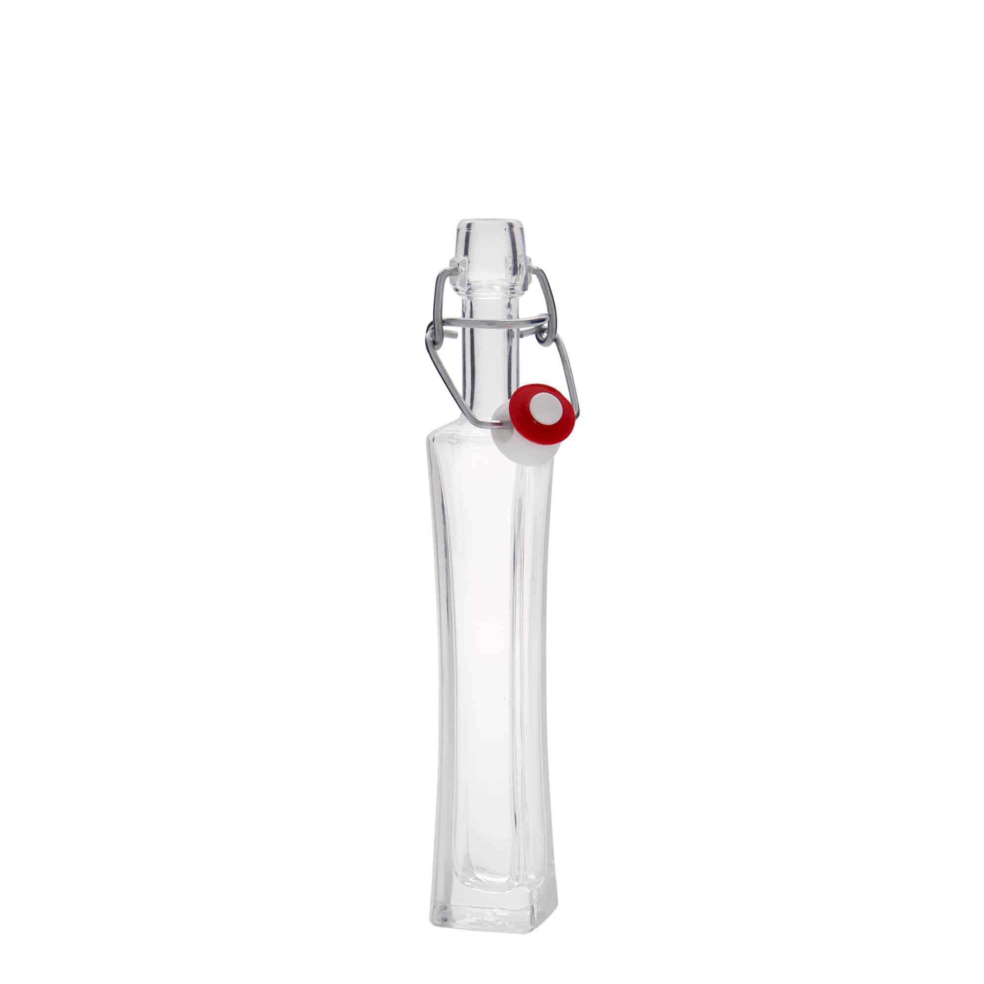 40 ml lasipullo 'Koko', neliö, suu: patenttikorkki