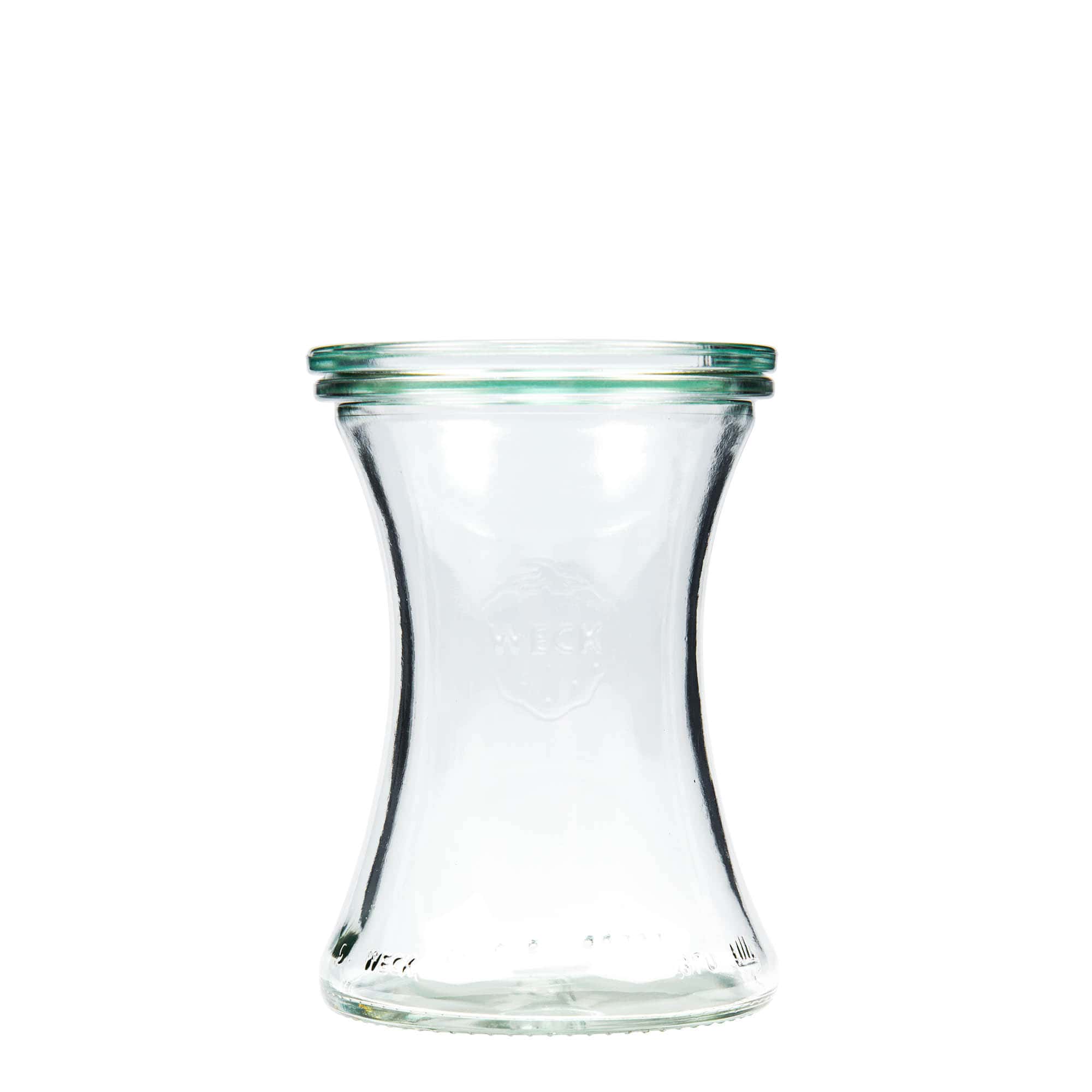 370 ml WECK-herkkulasia, suuaukko: pyöreä reuna
