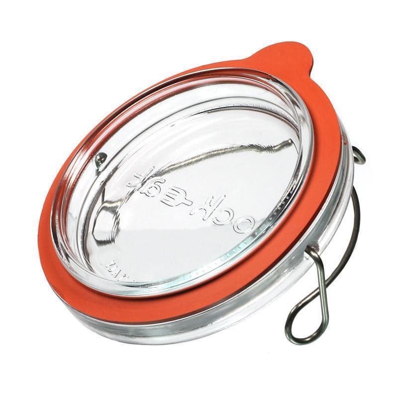 1000 ml patenttikorkillinen lasipurkki 'Lock-Eat', suu: patenttikorkki