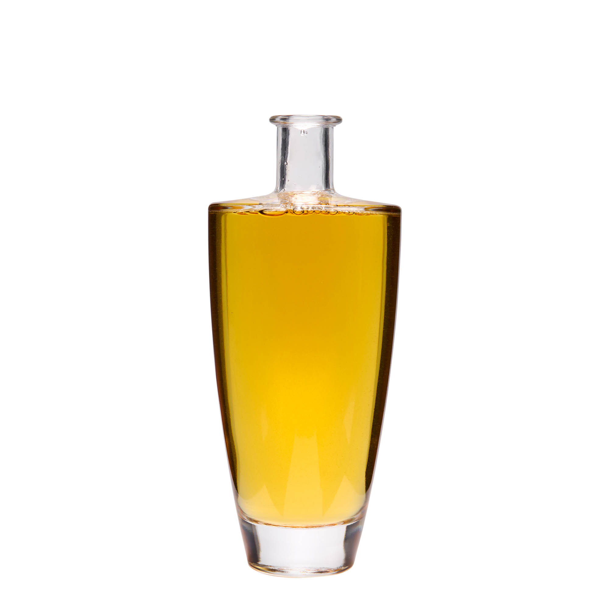 500 ml lasipullo 'Vanessa', soikea, suu: korkki