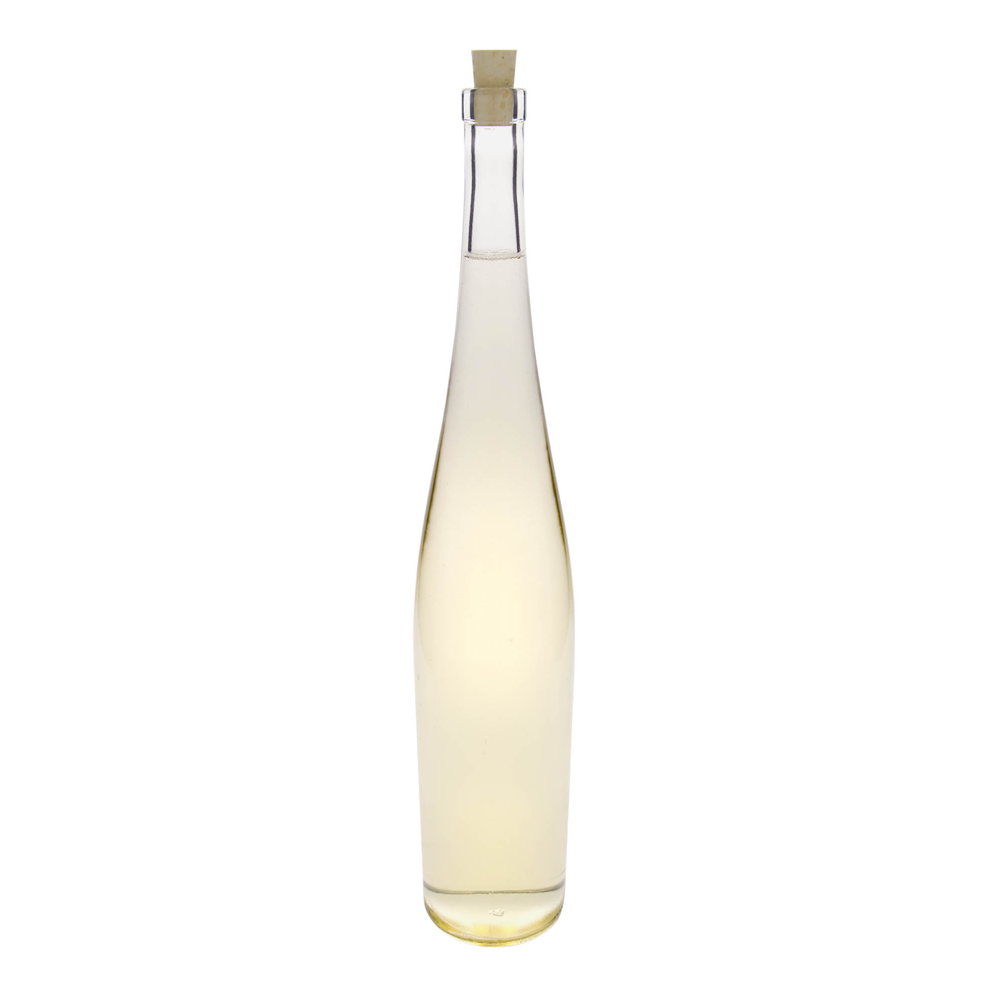 1 500 ml lasipullo 'Weinschlegel', suuaukko: korkki