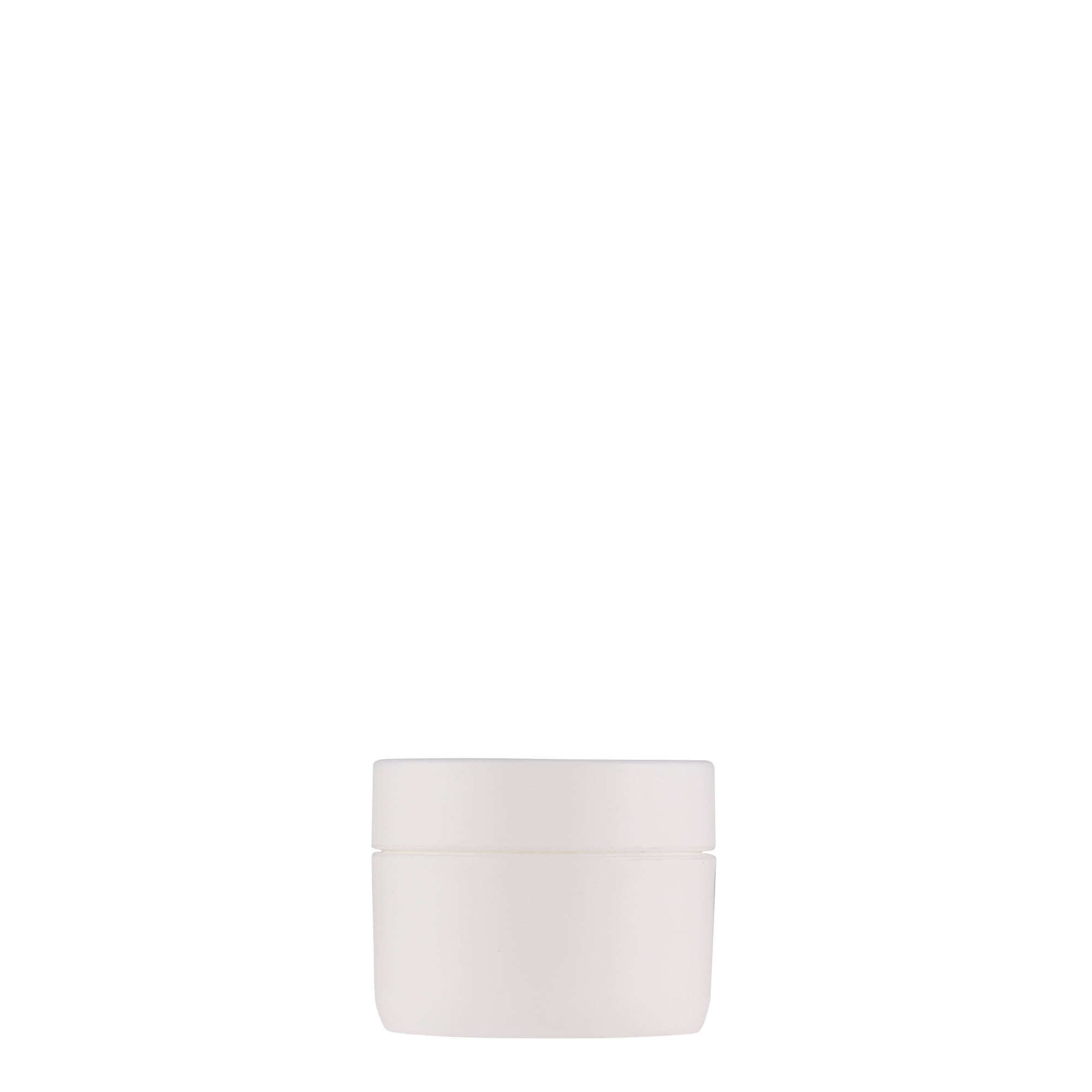 10 ml muovipurkki 'Antonella', PP, valkoinen, suuaukko: ruuvikorkki