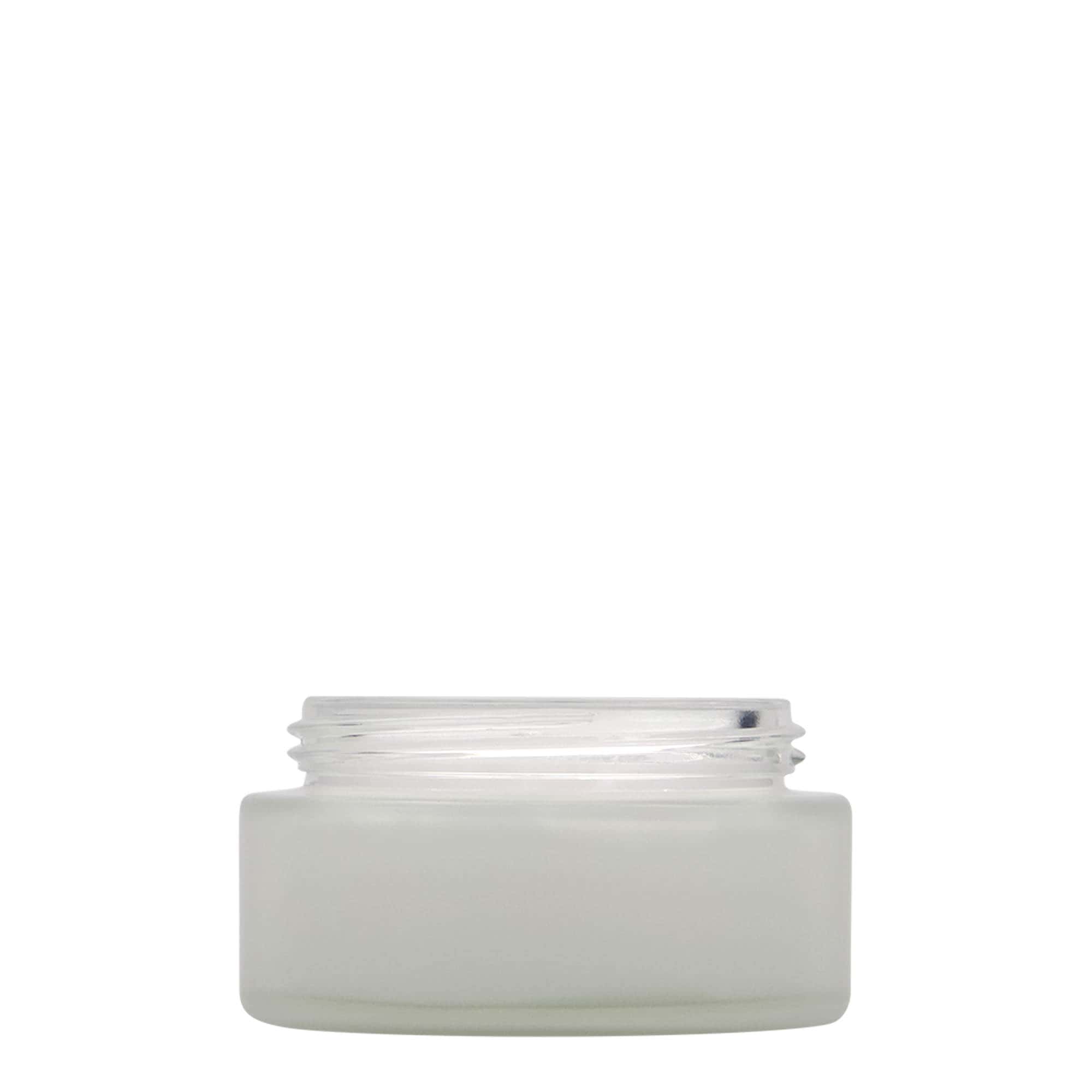 100 ml purkki ”Platin Edition”, lasia, huurrettu, suuaukko: ruuvikorkki