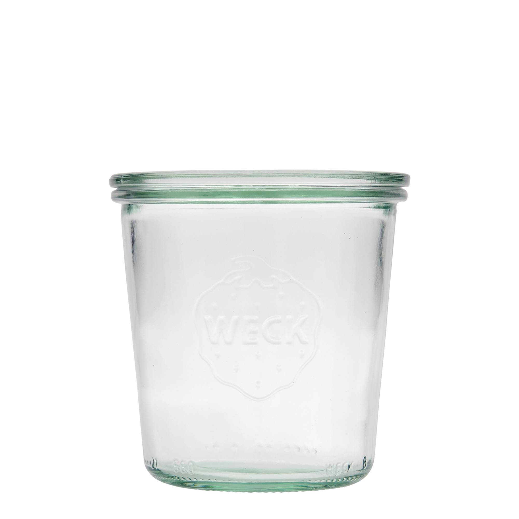 580 ml WECK-kaatopurkki, suuaukko: pyöreä reuna