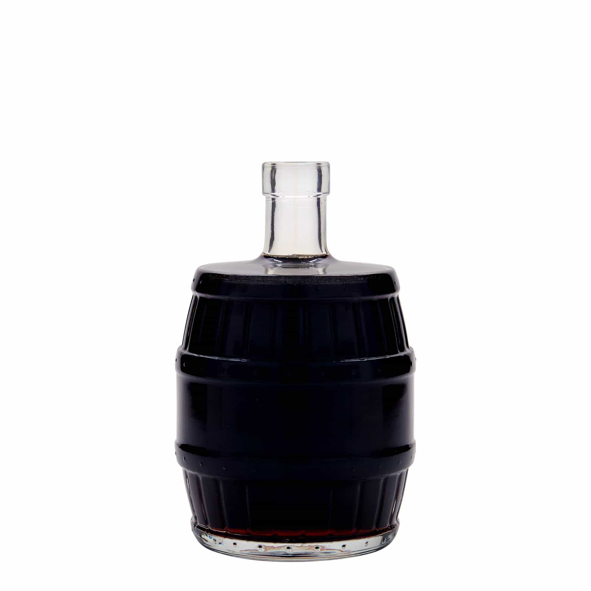 500 ml lasipullo 'Tynnyri', suu: korkki